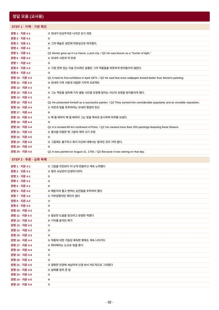 영어 독해와 작문(김) 04단원 7단계 변형문제 [110제] by 수능영어크루_preview_63