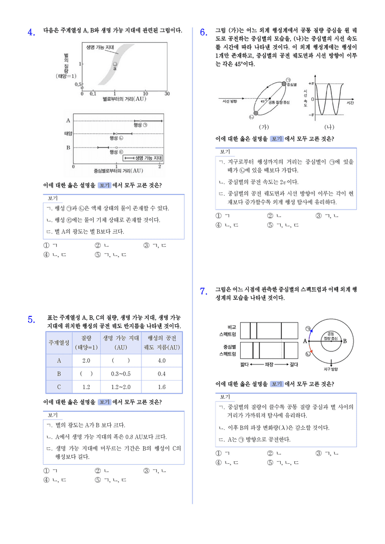 1-5 외계 행성계 탐사 | STEP2 최다빈출대표유형_preview_2