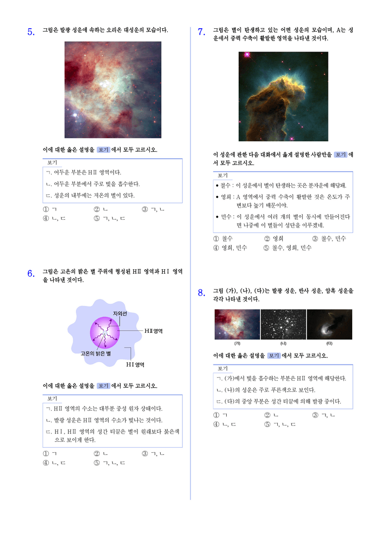3-3 성간 물질 | STEP2 최다빈출대표유형_preview_2
