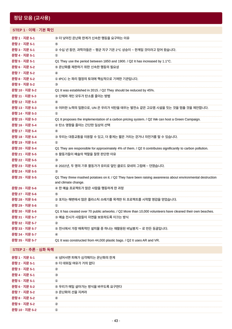 영어 독해와 작문(윤) 05단원 7단계 변형문제 [156제] by 수능영어크루_preview_85