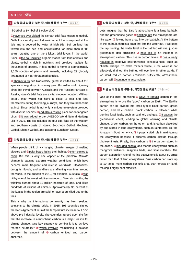 고등 영어 Ⅱ (김성연) 02단원 7단계 변형문제 [132제] by 수능영어크루_preview_13