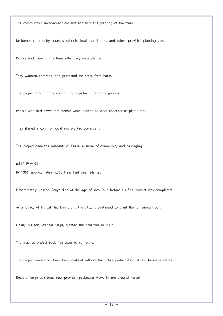 영어2 천재 조수경 [분석] Sample Writing 05과 by 와츄노_preview_17