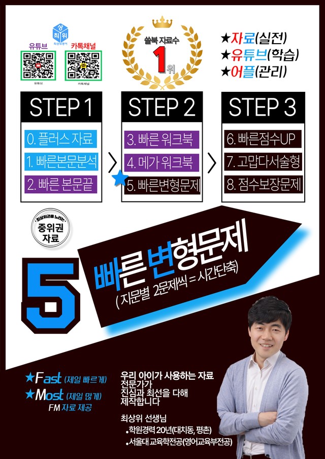product-thumbImg-05번 자료=빠른 변형 832제=영미 문학독해 책 전체(할인가격)