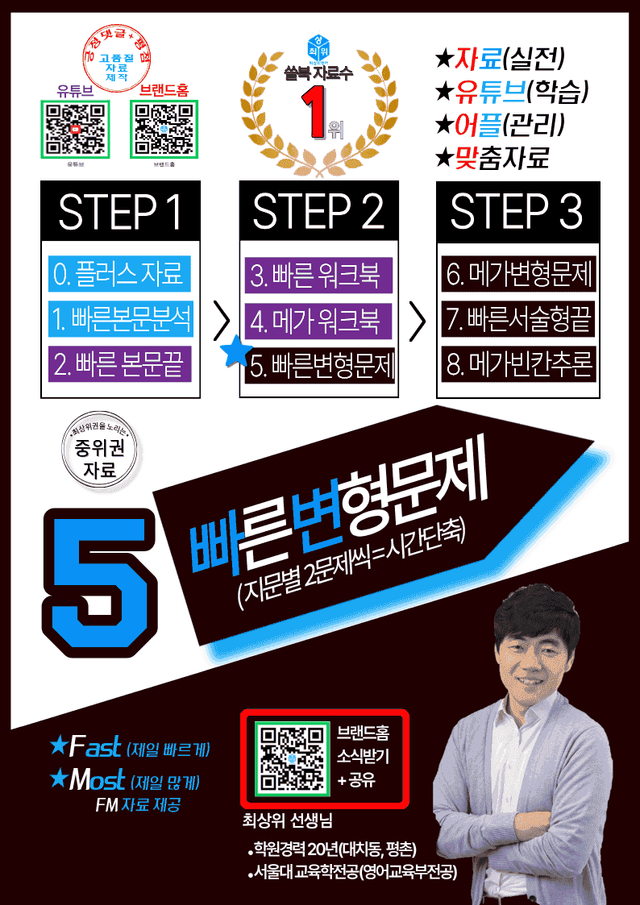 product-thumbImg-5번=빠른변형문제=수능1Up=소재편 P1-8=160제