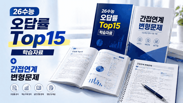 product-thumbImg-26수능영어 오답률Top15 완전 정복 - 6월 학평 대비