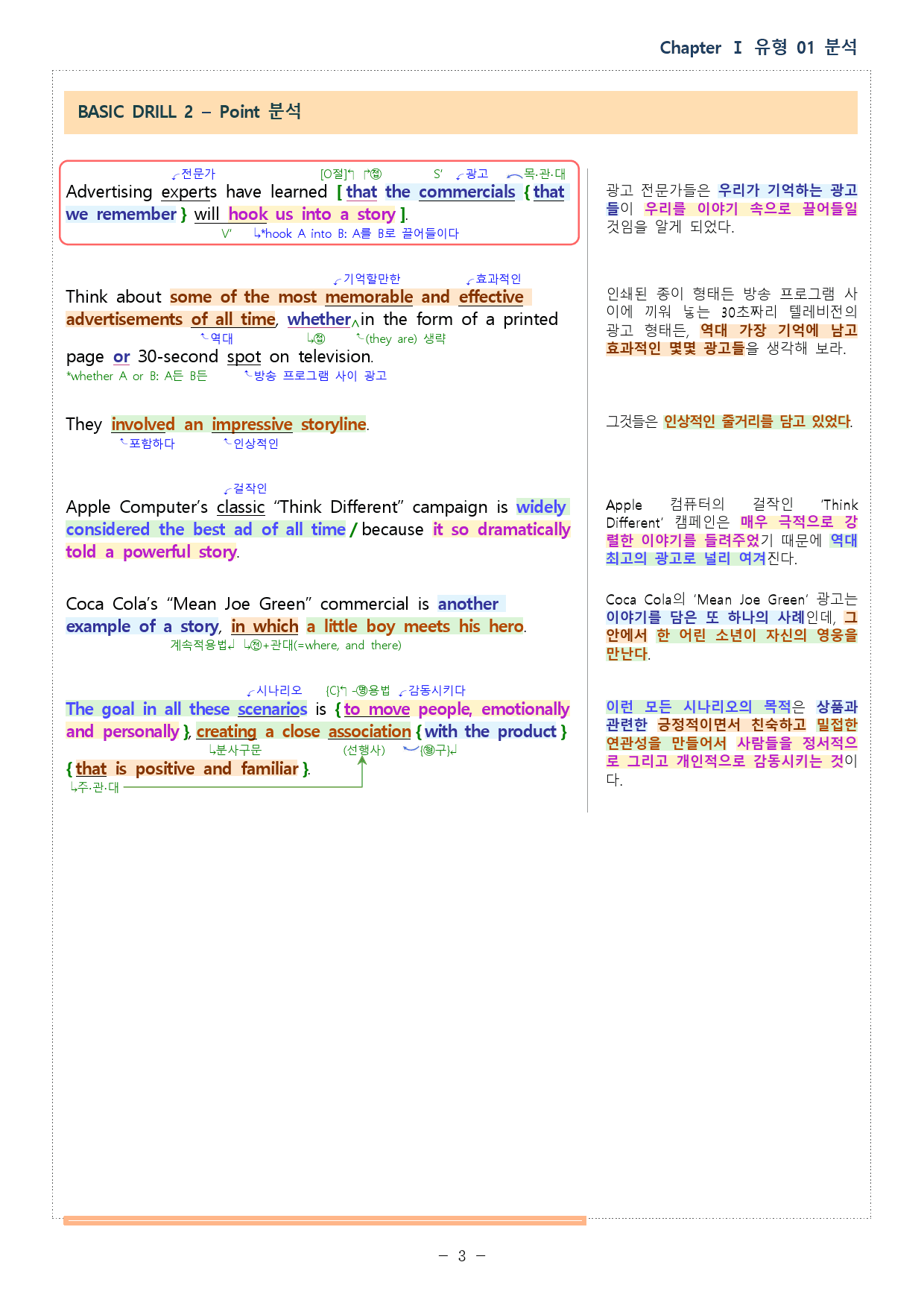 리딩부스터 유형독해 chapter 1 유형 01 분석본_preview_2