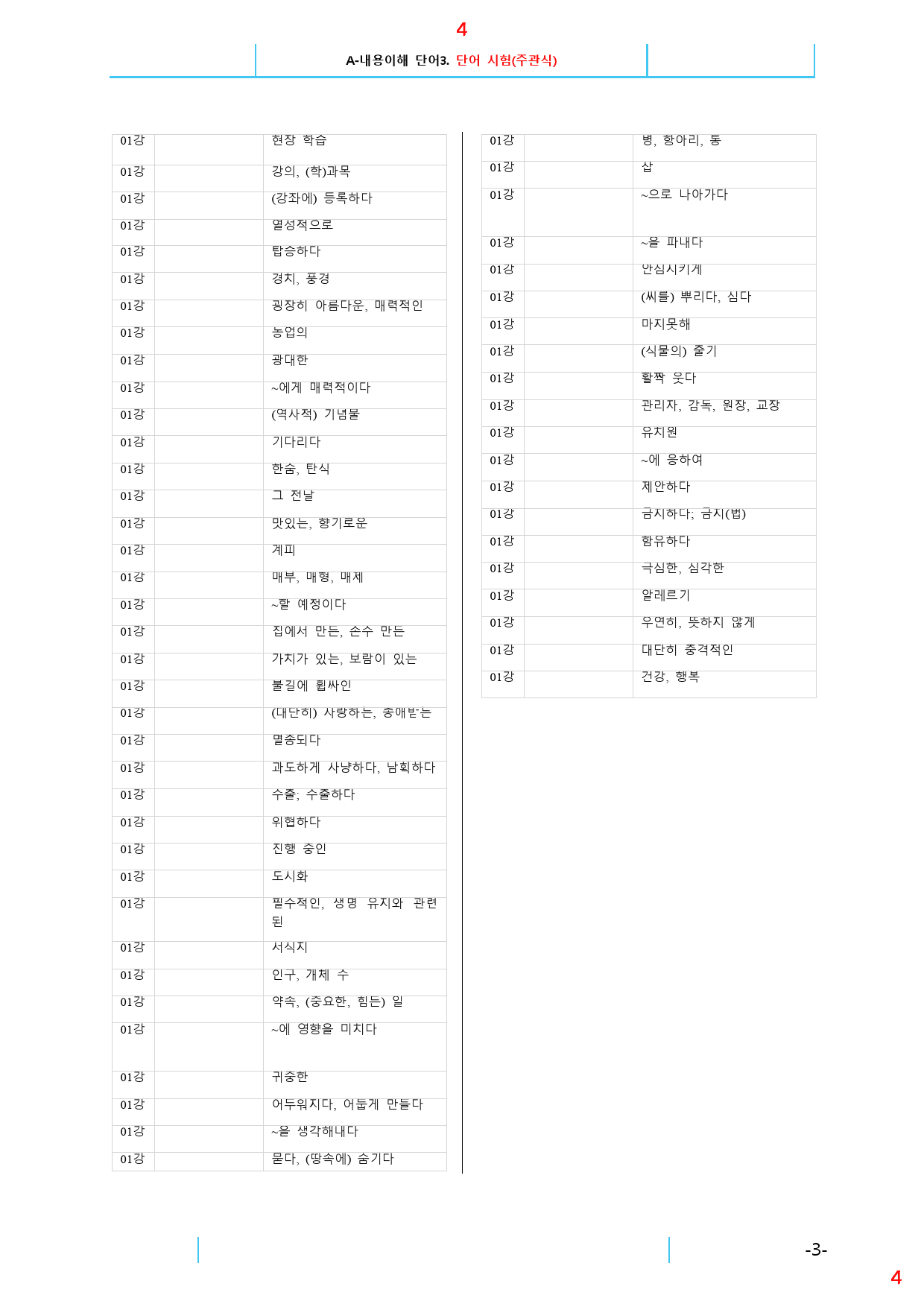 맞수 수능유형 실전편 책 전체 A0. 단어장(3종), 58쪽_preview_4