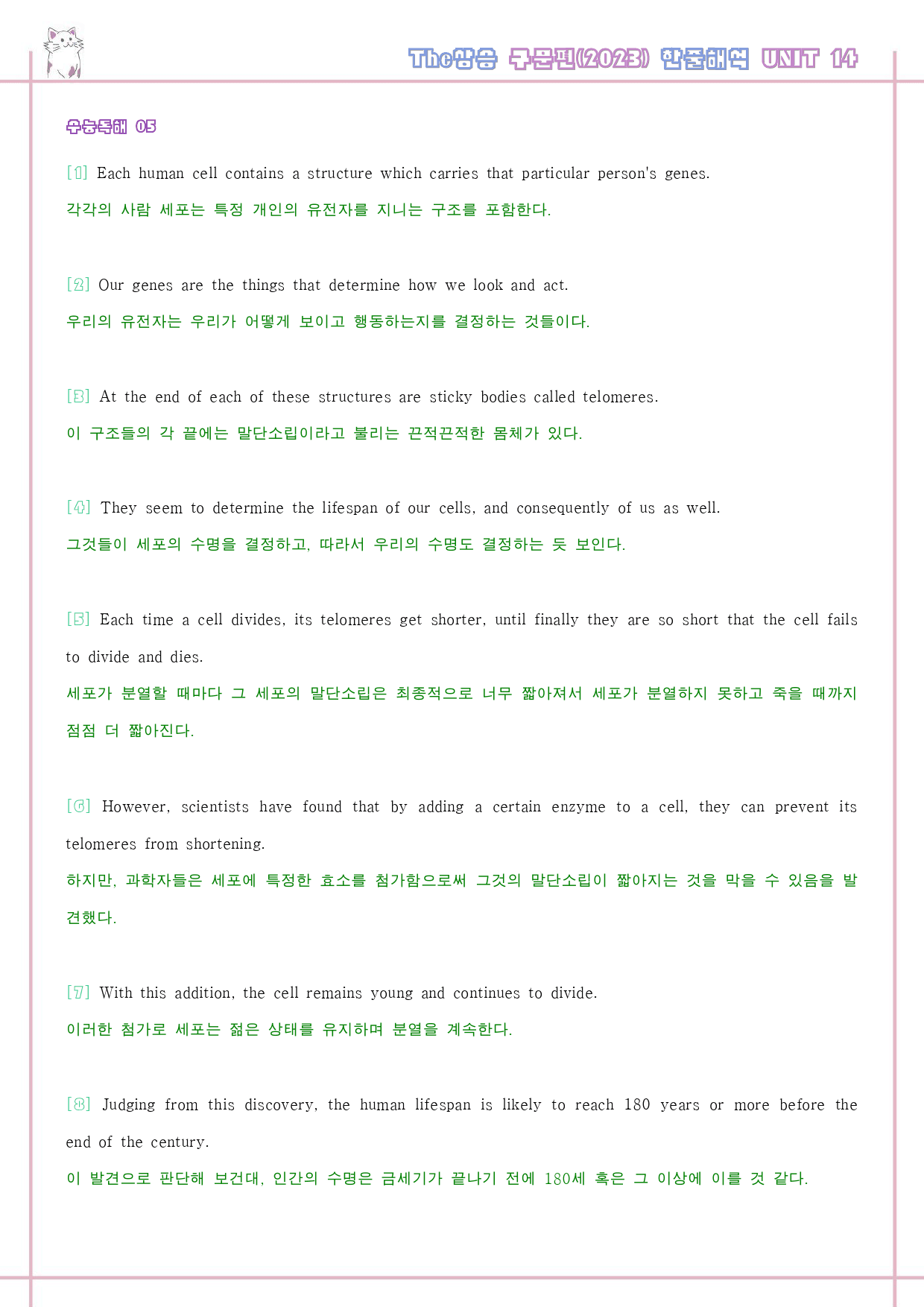 The 더상승 구문편 워크북 9종 14 14강 14과 2023 개정 _preview_19