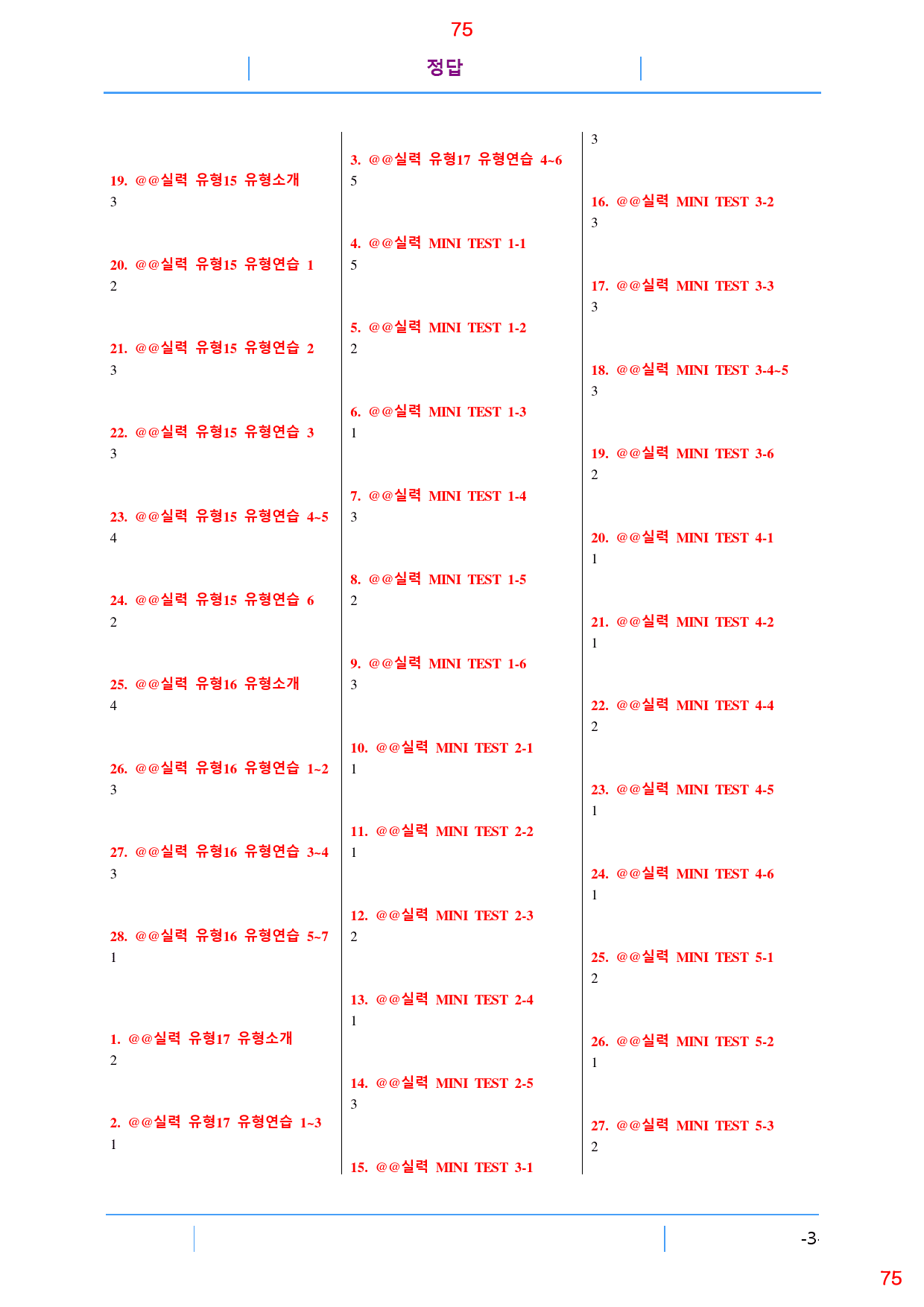 수능유형 PICK 실력 B2. 문장삽입, 76쪽 129제_preview_75