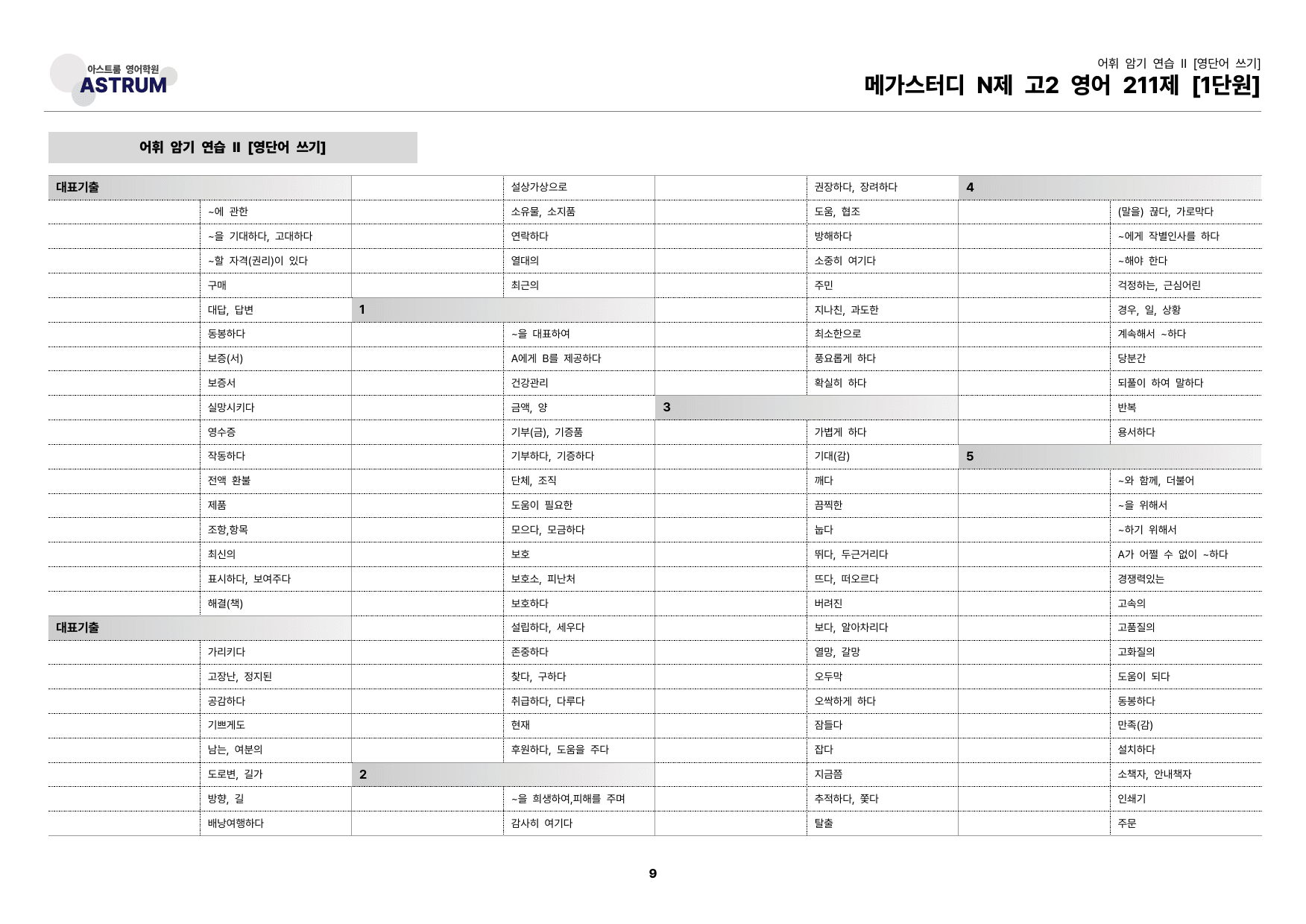 메가스터디 N제 고2 영어 211제 1단원 본문분석_preview_9