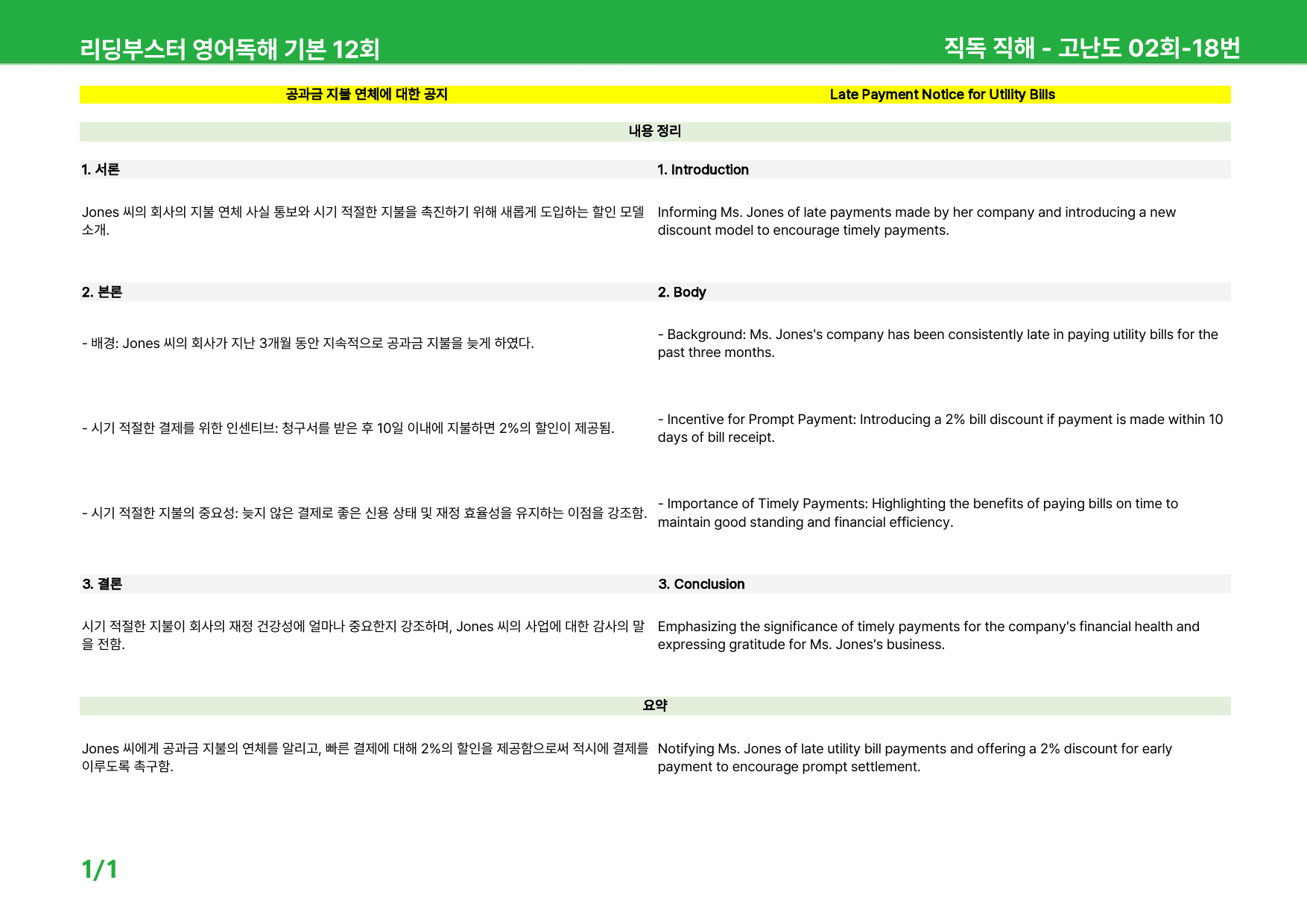 리딩부스터 영어독해 모의고사 기본 - 고난도 2회 상세분석, 단어장_preview_2
