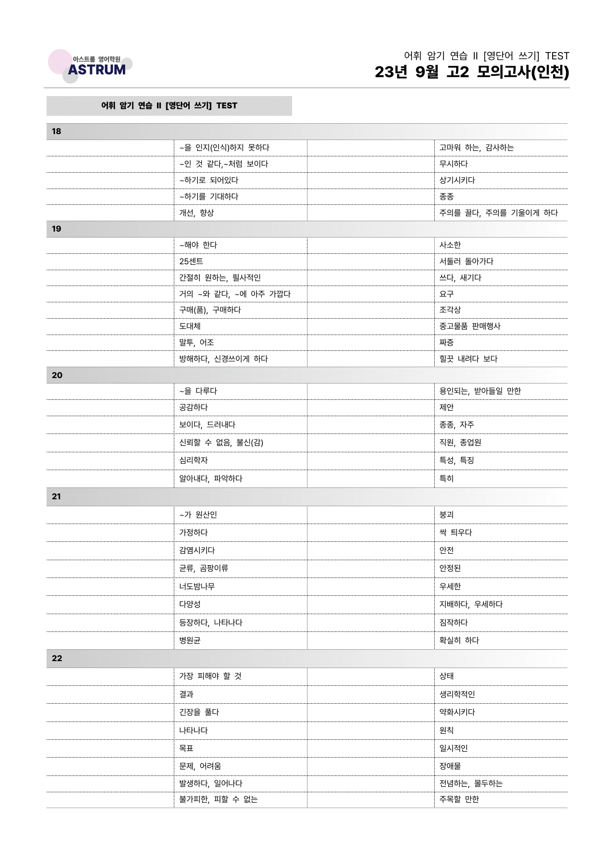 23년 9월 고2 모의고사(인천) 기출분석 & 수업용 자료_preview_68