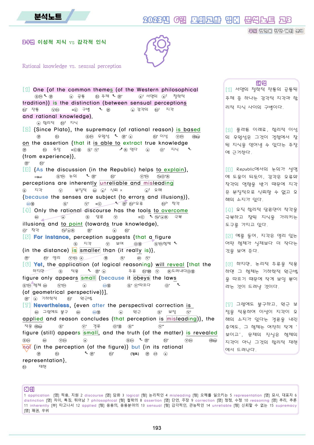 2023년 6월 고3 모의고사 영어 변형 문제 분석 노트 워크북 8종_preview_194