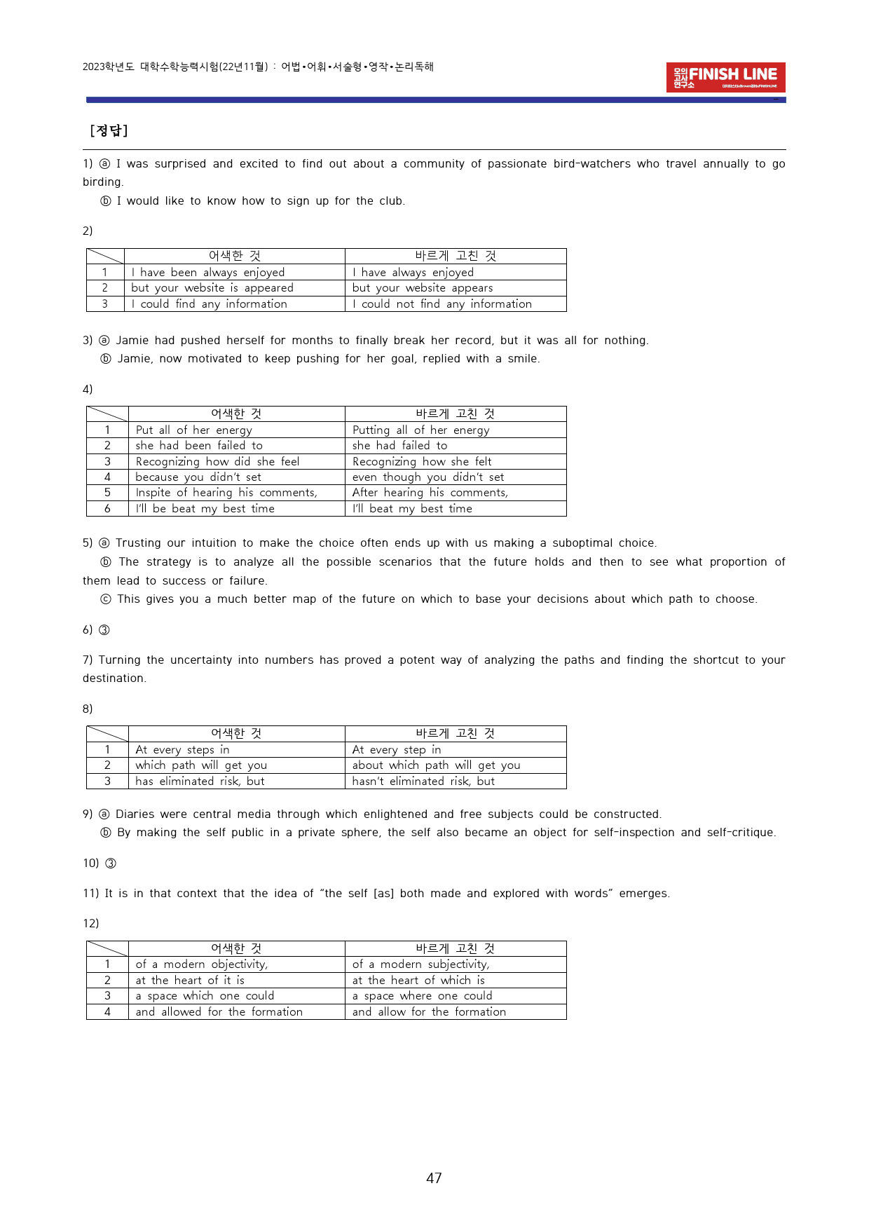 22년 11월 대학수학능력시험 고난도 변형문제(23학년도 대수능영어)_preview_48