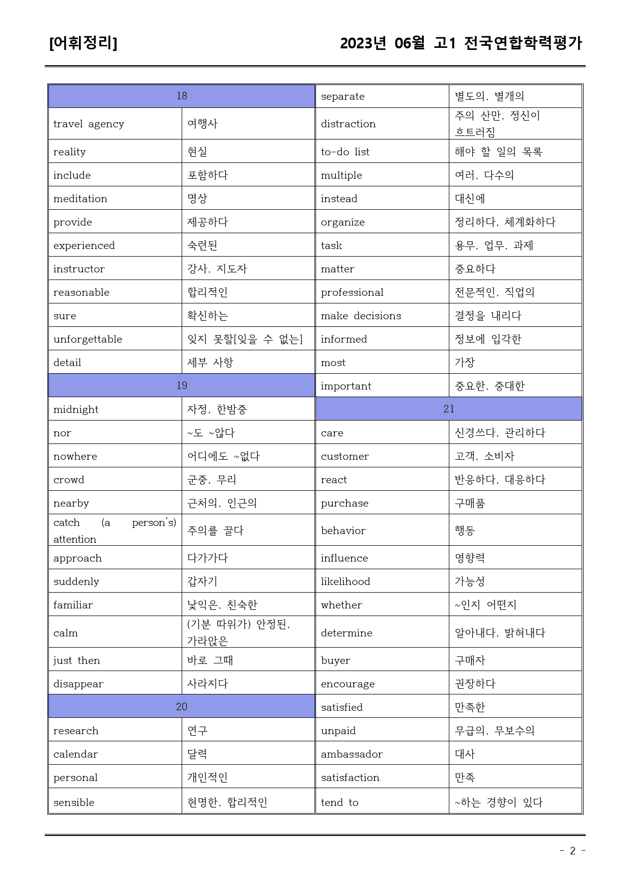 23년6월 고1 학평 모의고사 (어휘+워크북+기본변형문제)_preview_2