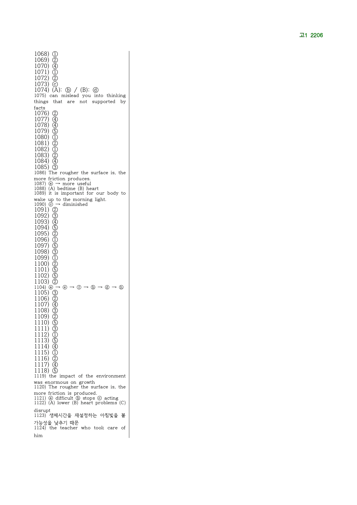 고1 22년 6월 실전 1124제(점수 보장 문제)_preview_291
