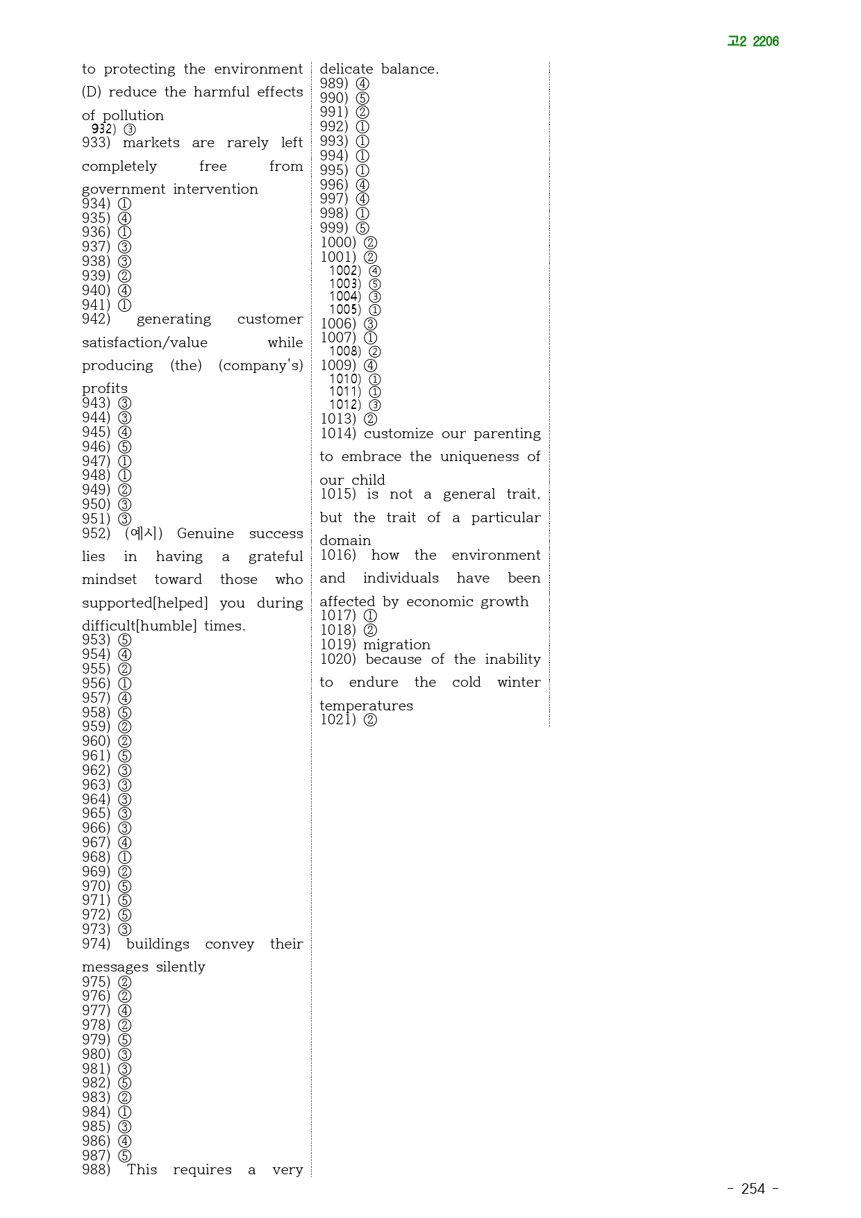 고2 22년 6월 실전 1021문제(점수보장 문제)_preview_254