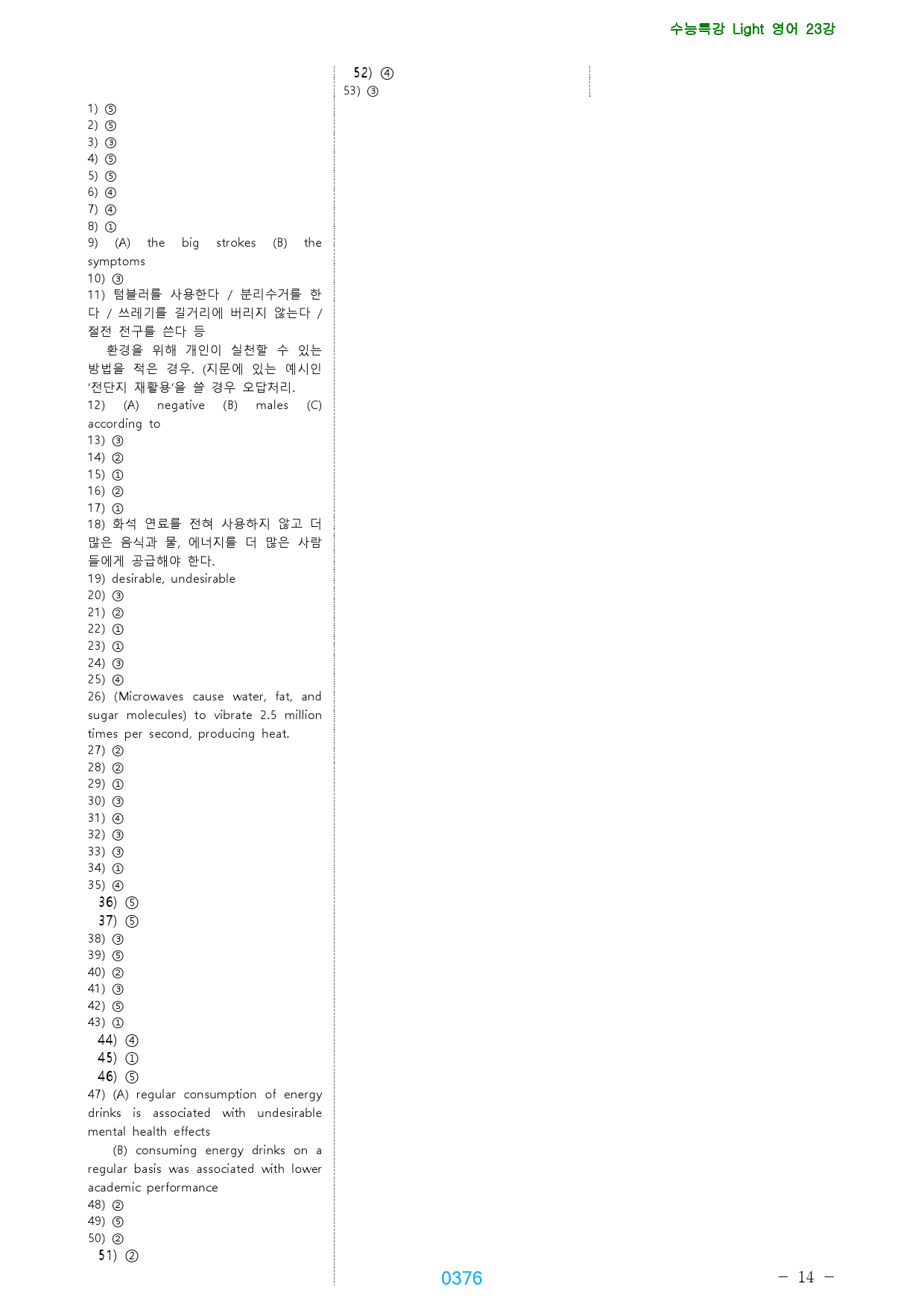 수능특강 Light 영어 책 전체 점수보장 1470제 240627_preview_377
