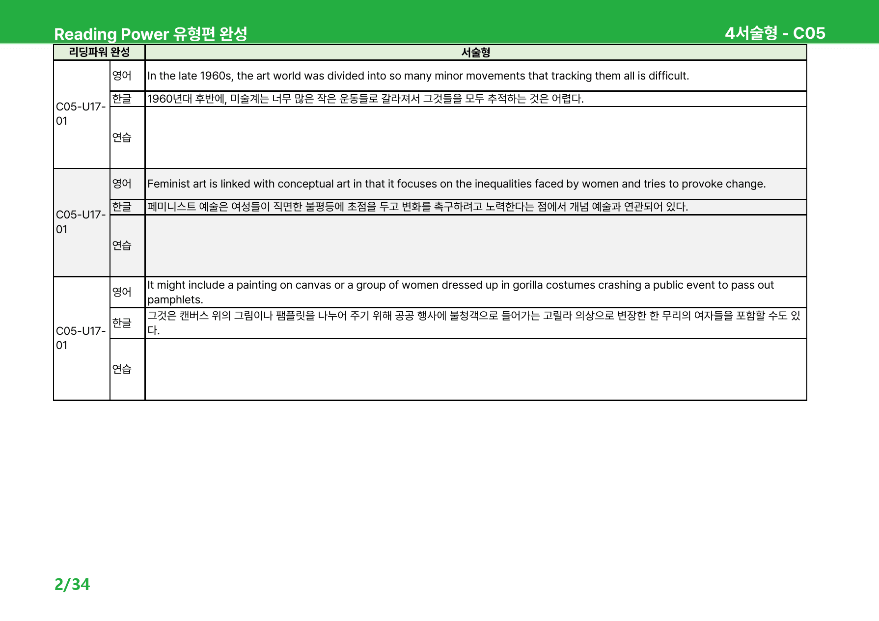 EBS 리딩파워 유형편 완성 챕터5 - 상세분석 (U17~20)_원본동일_preview_136