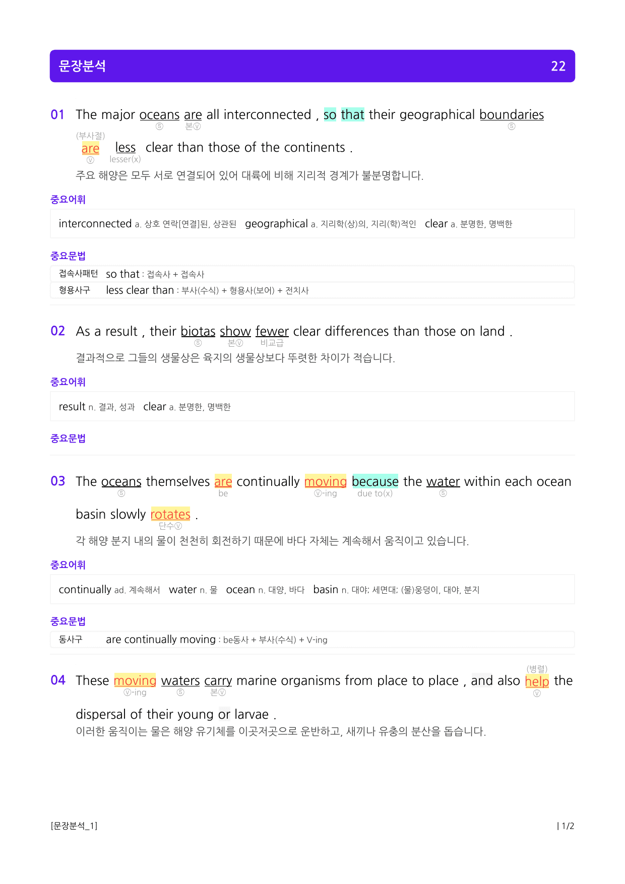 수능유형 픽 독해 실력 PART1 유형12 흐름과 무관한 문장_preview_3