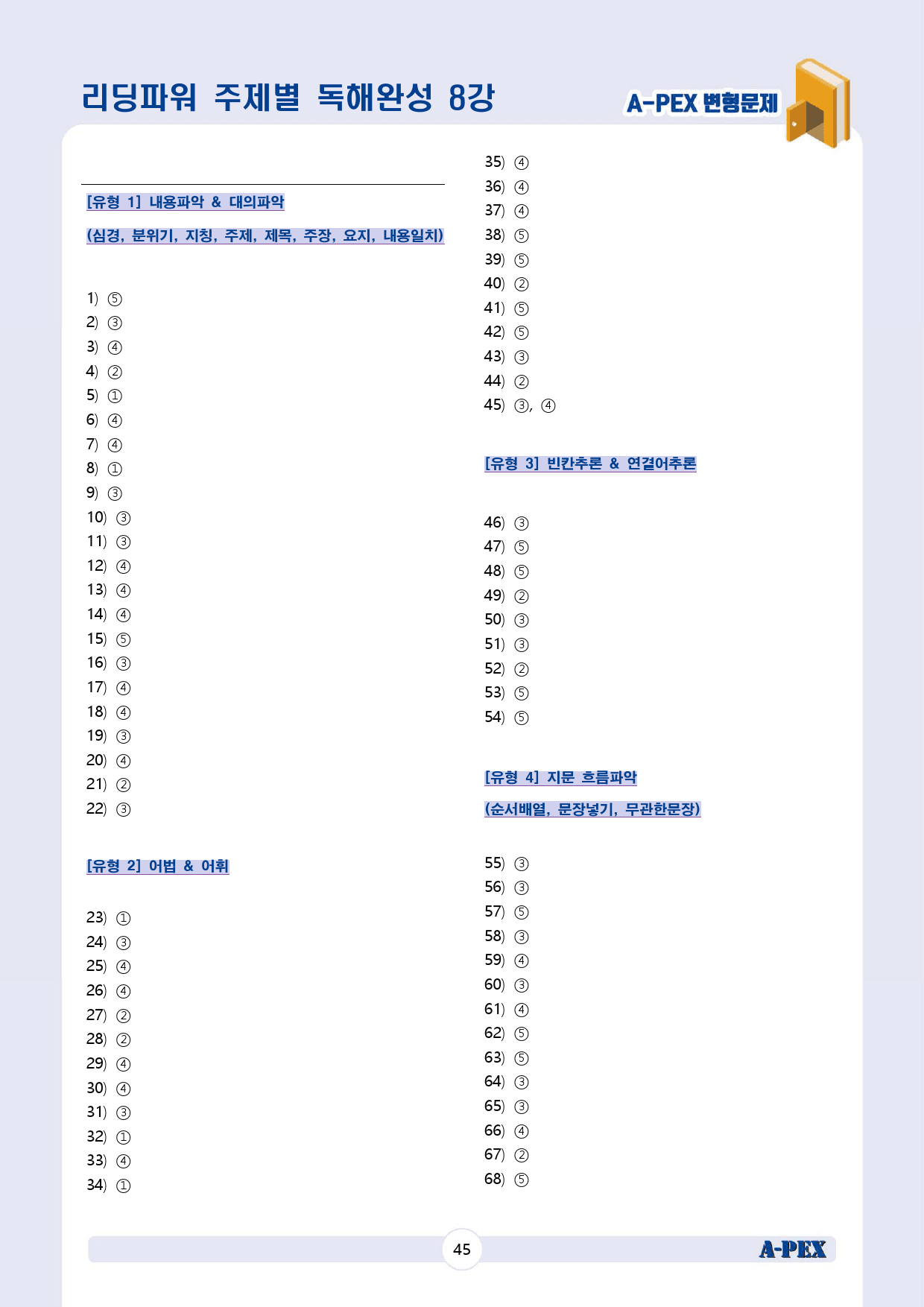 리딩파워 주제별 독해완성 8강 변형문제 (87문제)_preview_47