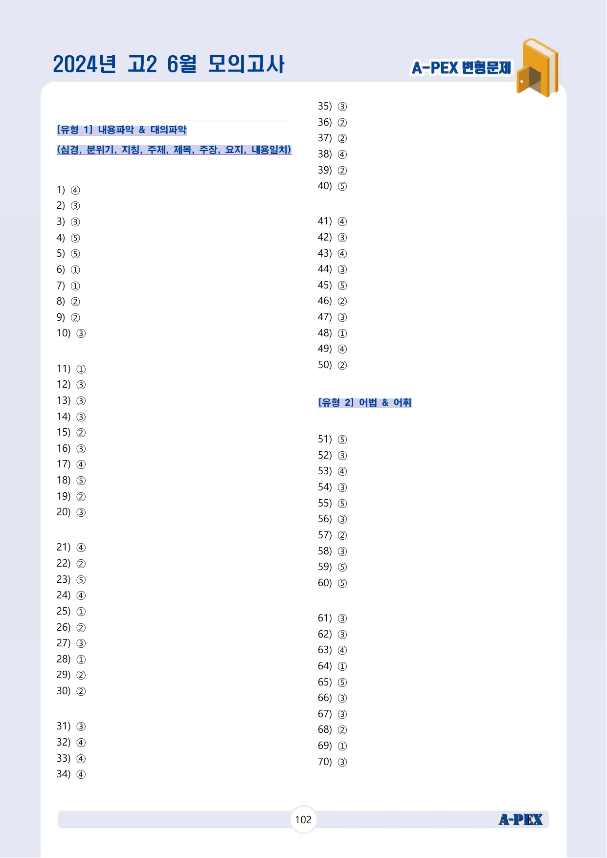 2024년 6월 모의고사 고2 변형문제 (200문제)_preview_undefined