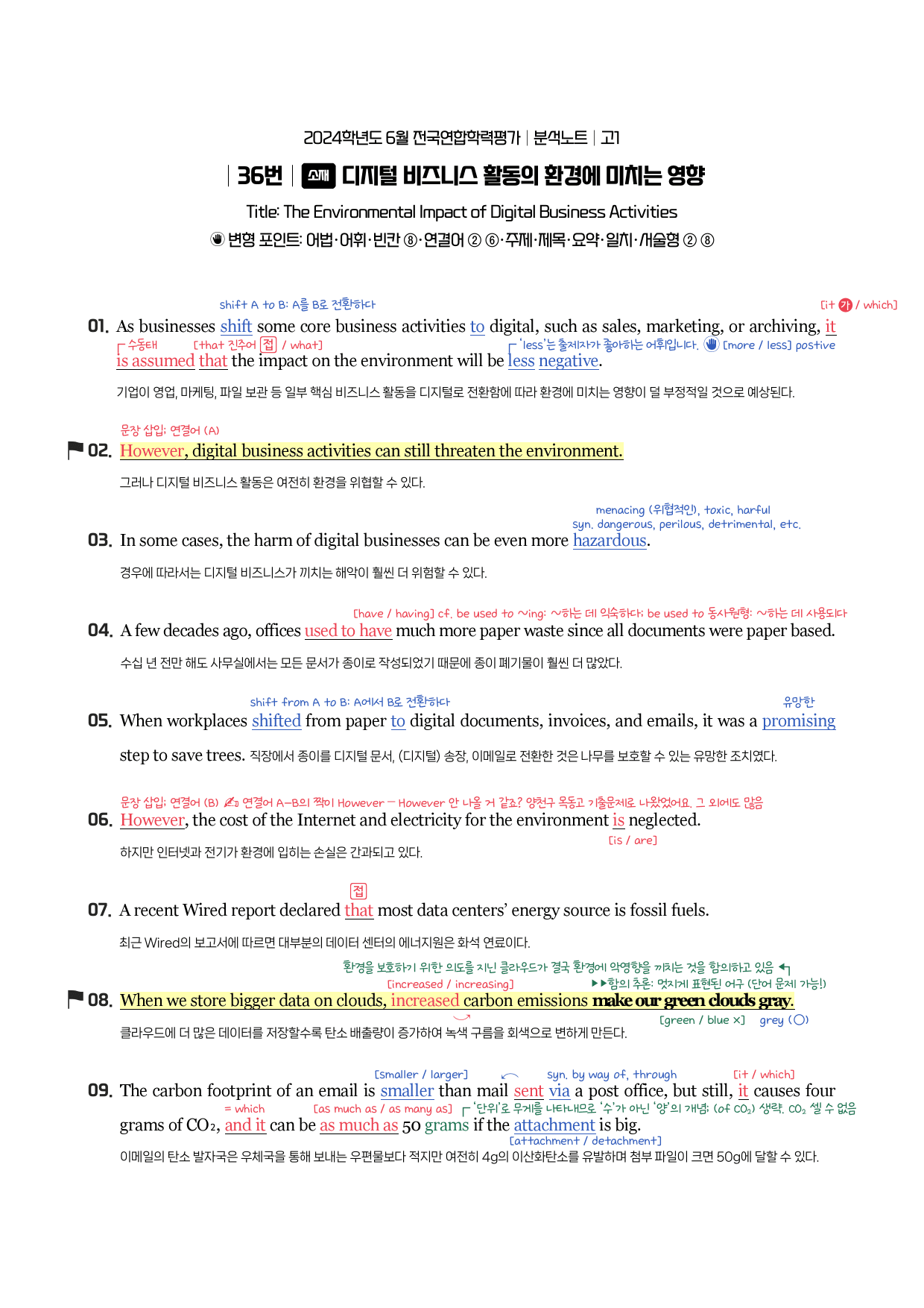 2024년 6월 고1 모의고사 분석노트(시에나)_preview_18