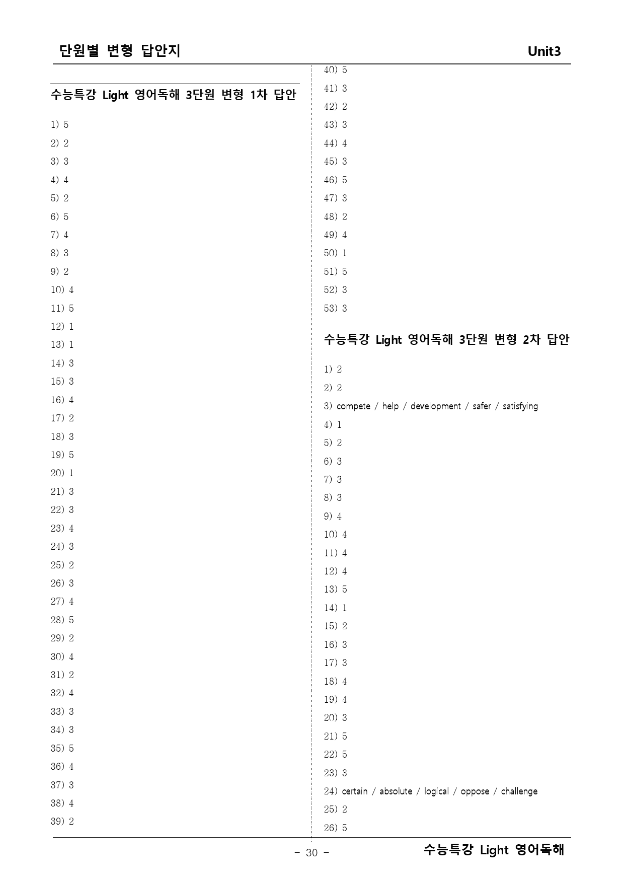 수능특강 Light 영어독해 3단원 변형문제_preview_30
