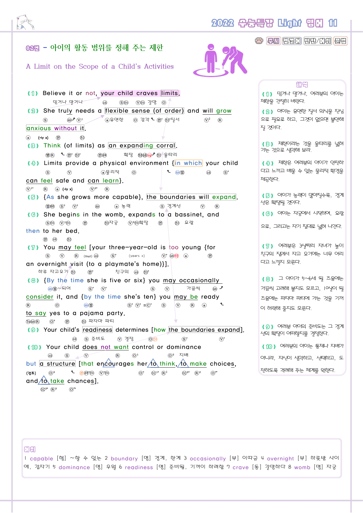 수능특강 라이트 light 영어 11 11강 11과 분석노트 수능라이트_preview_4