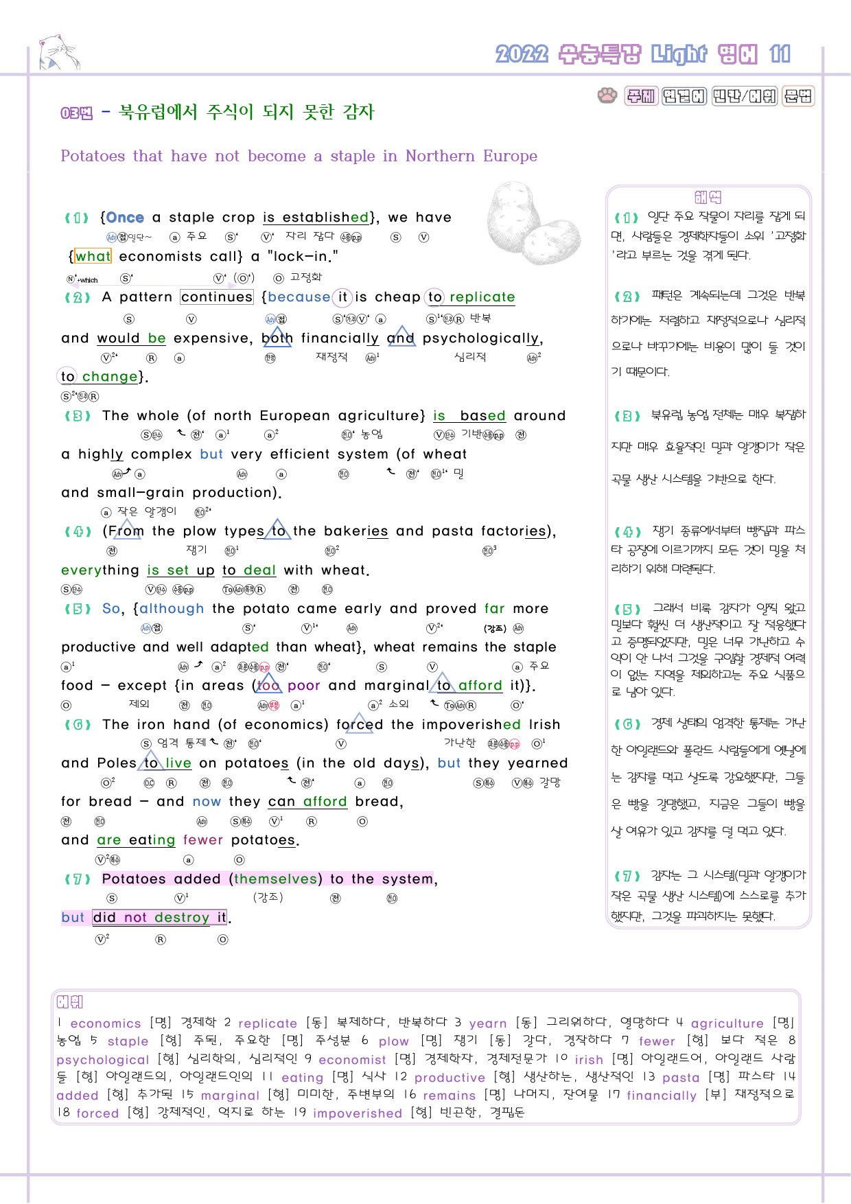 수능특강 라이트 light 영어 11 11강 11과 분석노트 수능라이트_preview_5