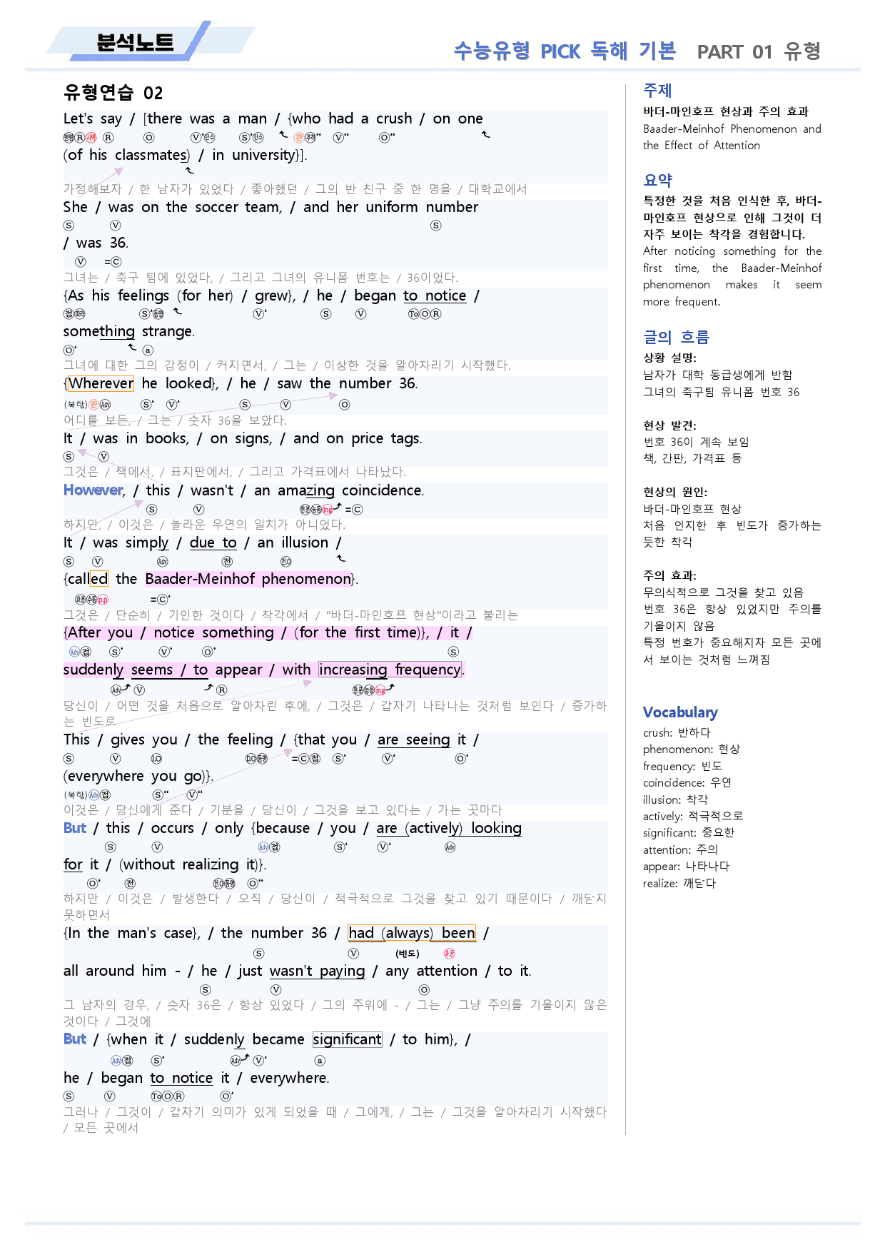 수능유형 픽 pick 독해 기본 분석노트 14강 14과_preview_4