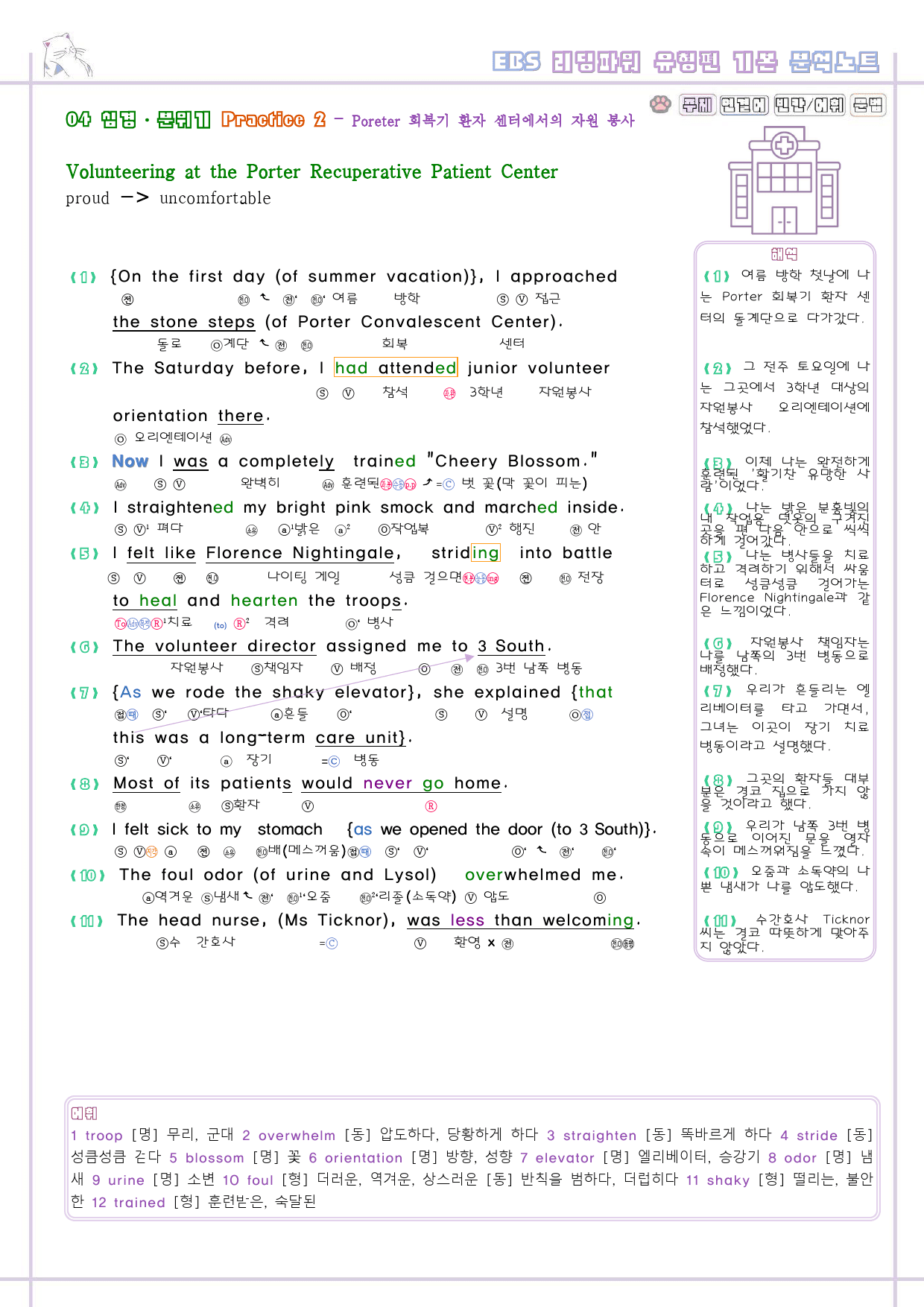 리딩파워 유형편 기본 04 4강 4과 분석노트 Reading Power_preview_4