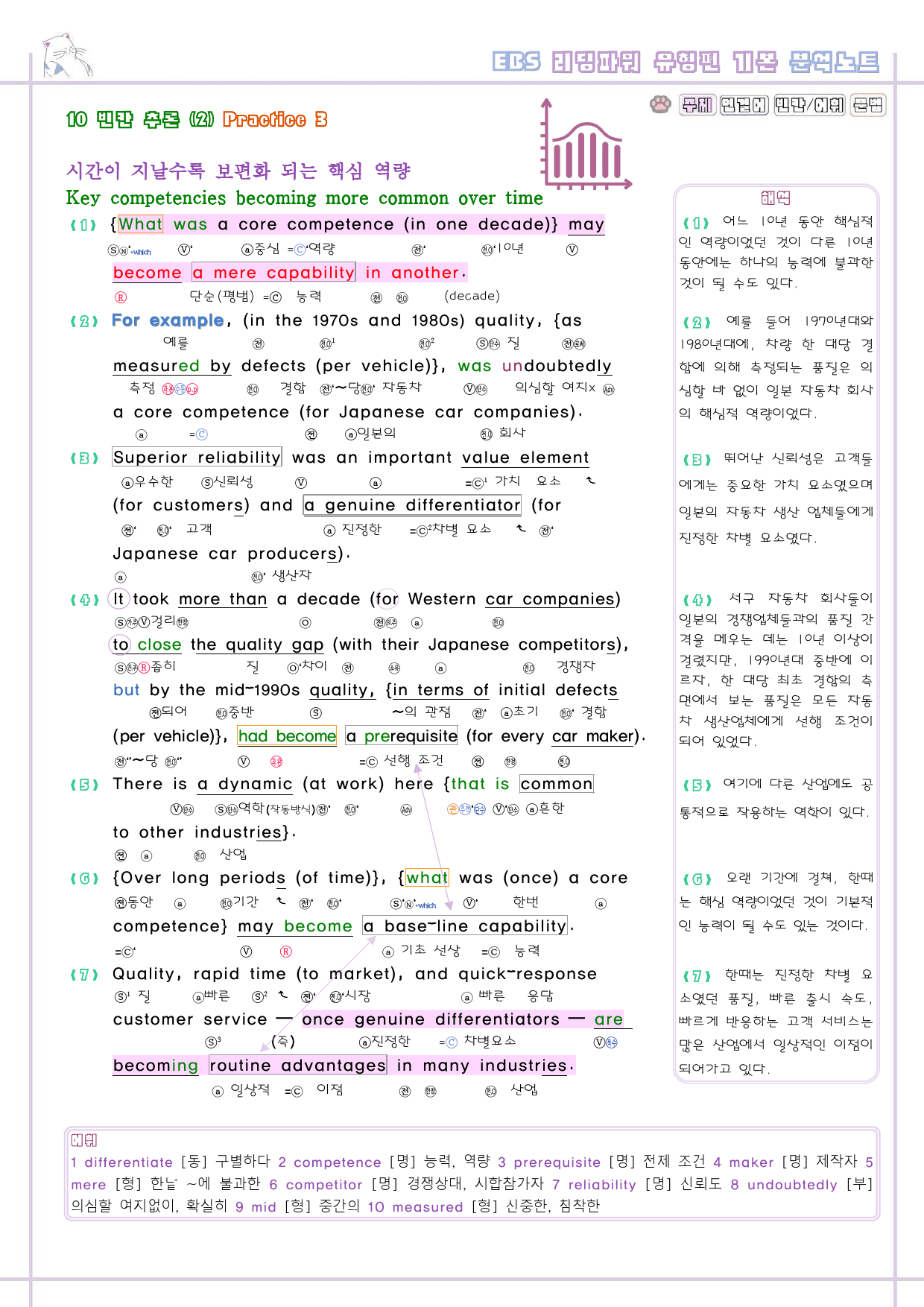 리딩파워 유형편 기본 10강 10과 분석노트 Reading Power_preview_5