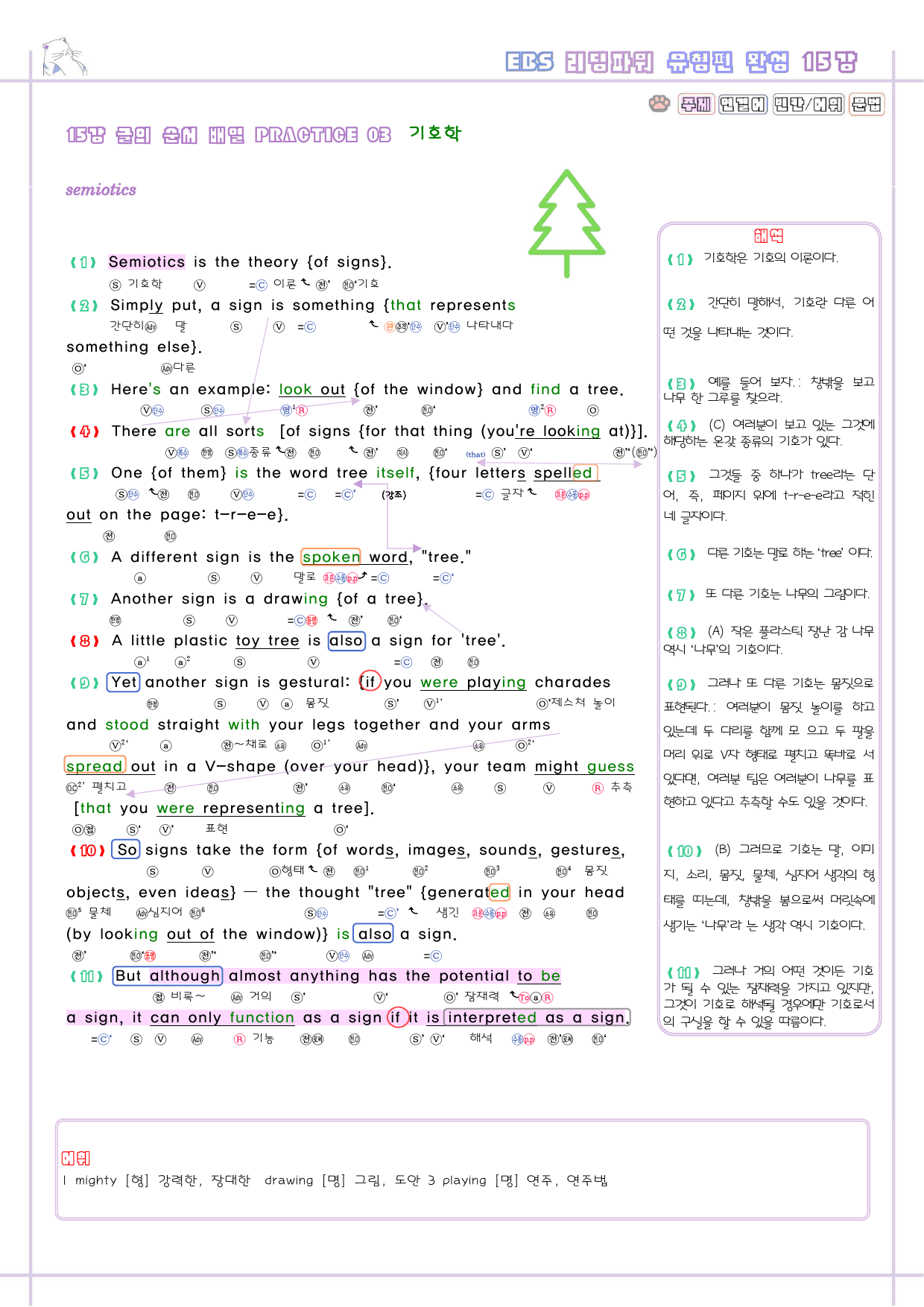 리딩파워 유형편 완성 15강 15과 분석노트 Reading Power_preview_6