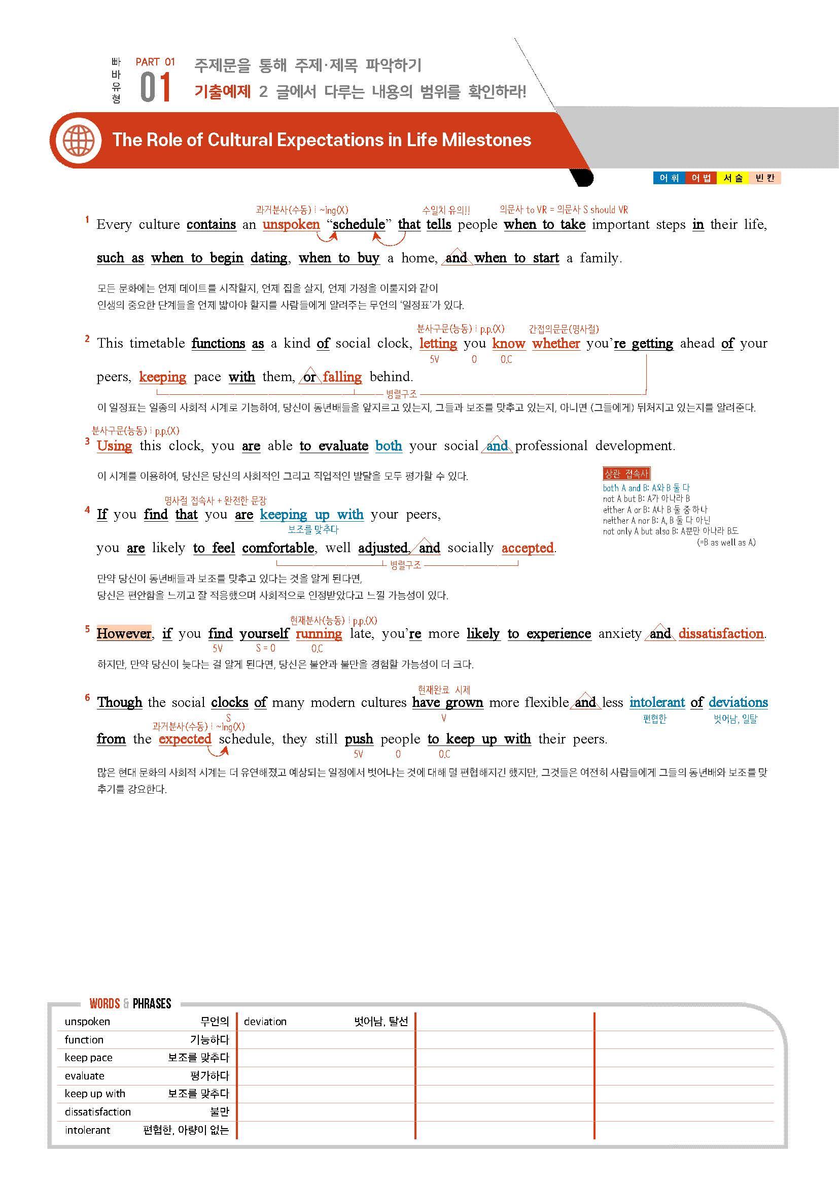 빠른독해 바른독해 유형편 1-1 분석노트_promotion