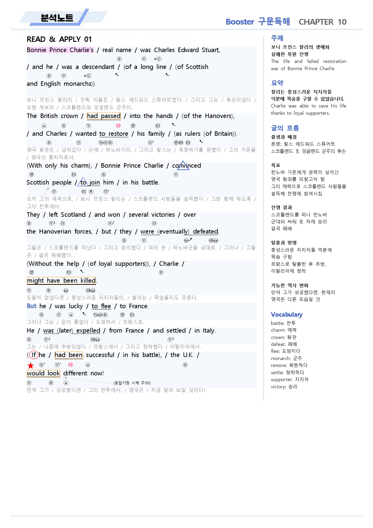 부스터 구문독해 분석노트 10 10강 10과 BOOSTER (개정)_preview_5