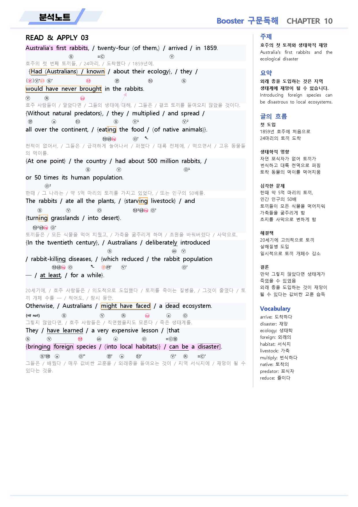 부스터 구문독해 분석노트 10 10강 10과 BOOSTER (개정)_preview_7