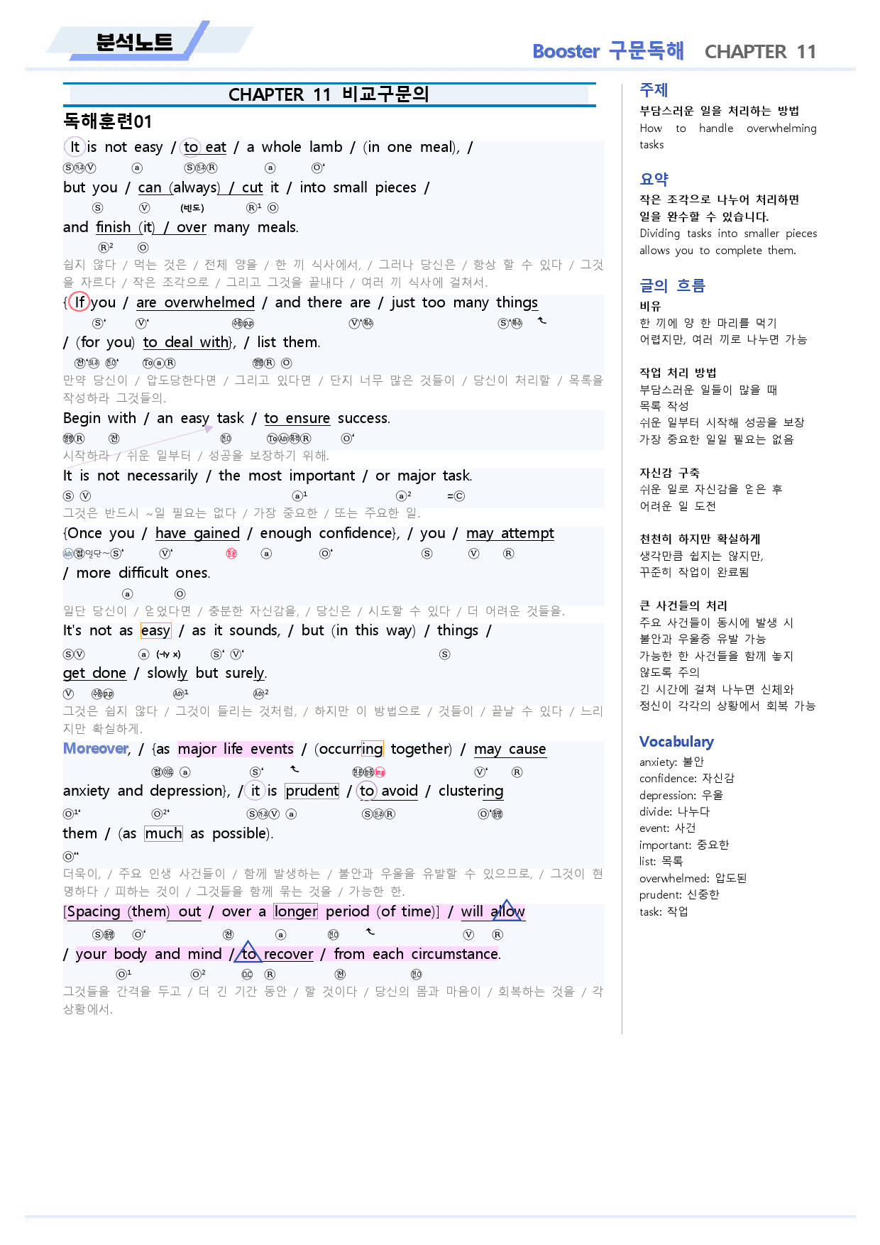 부스터 구문독해 분석노트 11 11강 11과 BOOSTER (개정)_preview_2
