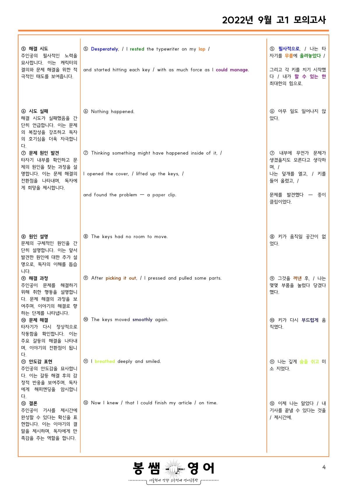 2022년 9월 고1 모의고사 수업용자료_promotion