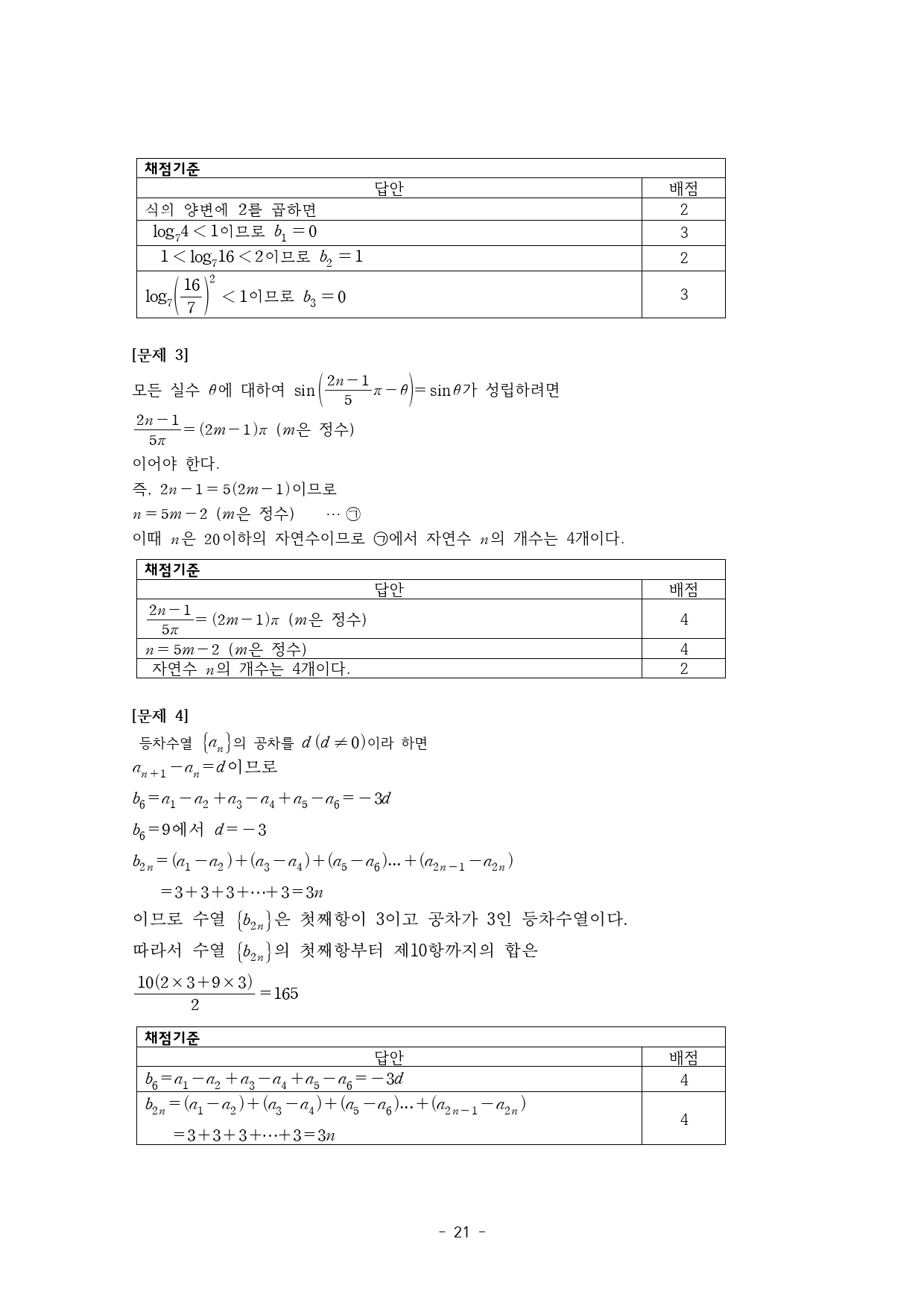 (인문계)2025 가천대 약술형 논술 수학 모의고사1 (3회분)_preview_21