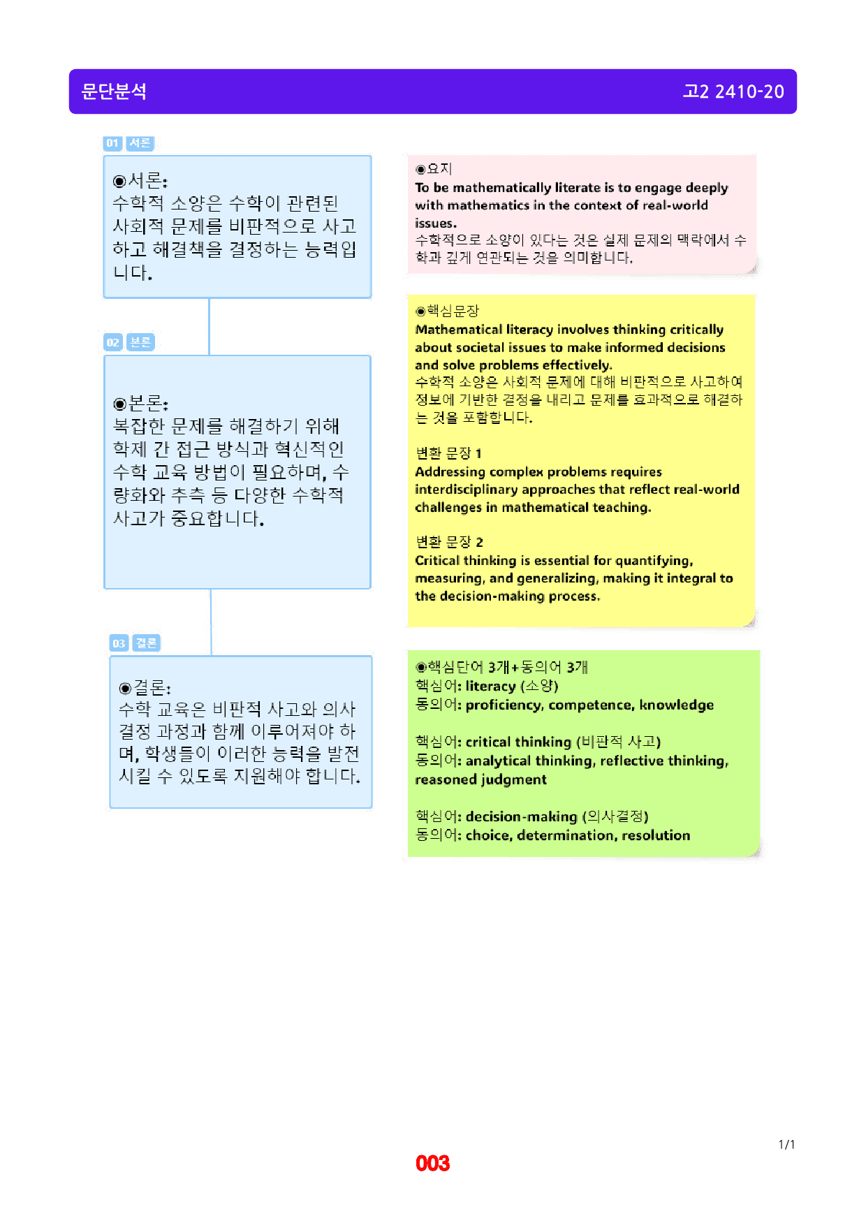 고2, 24년 10월 영어모의고사, 메가워크북_preview_3