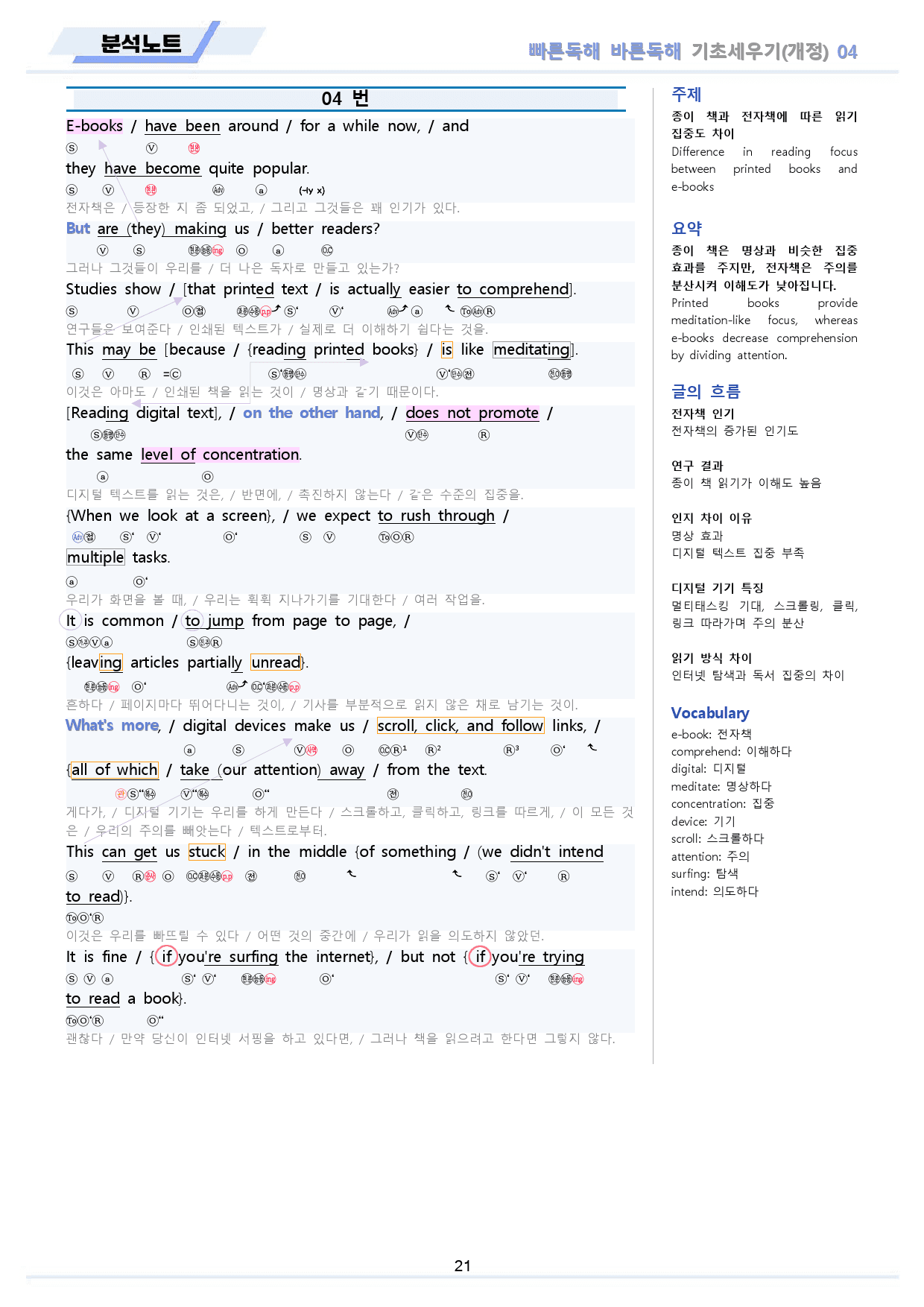 빠른독해 빠바 기초 세우기 분석 노트 통합 할인 01강 - 08강_preview_21
