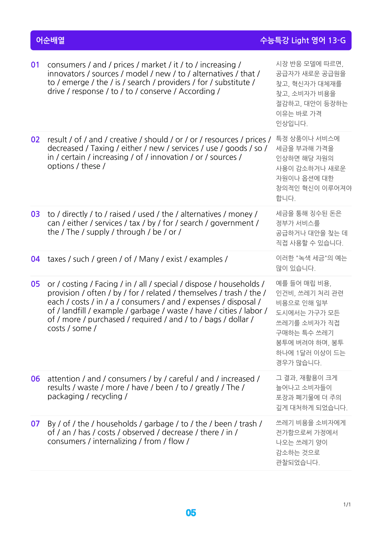 수능특강 Light 영어 13장 메가 워크북(웹툰+흐름도+200제), 2_preview_5