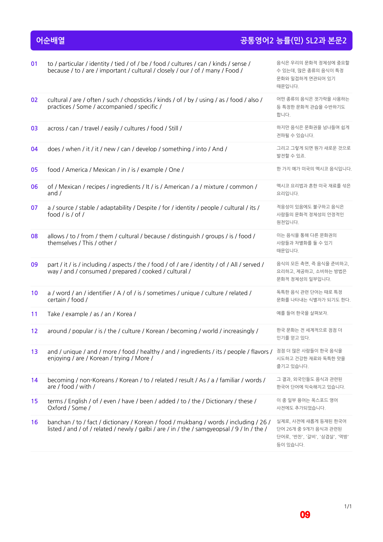 공통영어2 능률(민) SL2과 기본3종(좌배빈)+메가(40제X6회)_preview_9