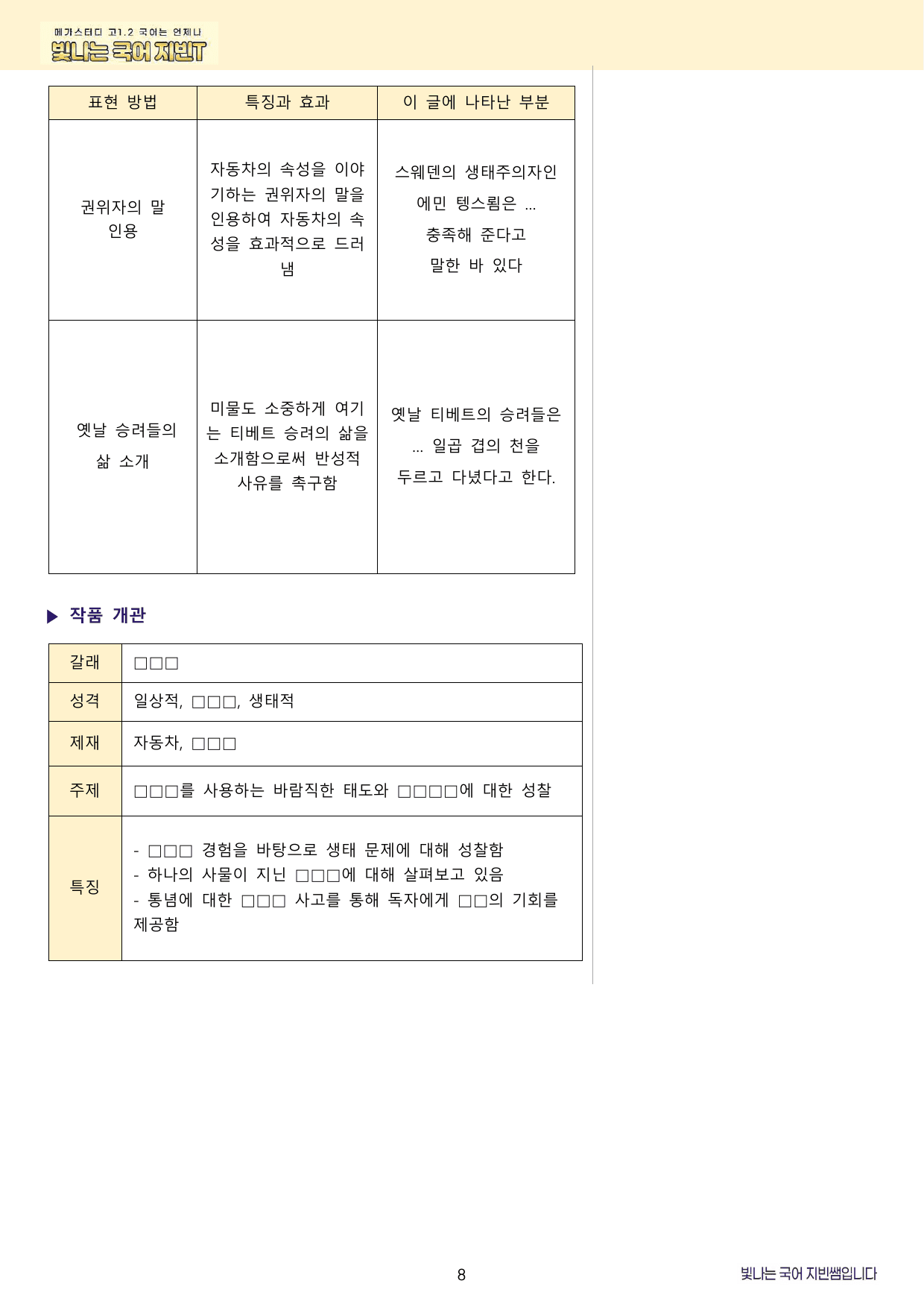 ★메가스터디 교과서 맞춤 자료★ 공통국어1 천재(김수) 1단원_preview_undefined