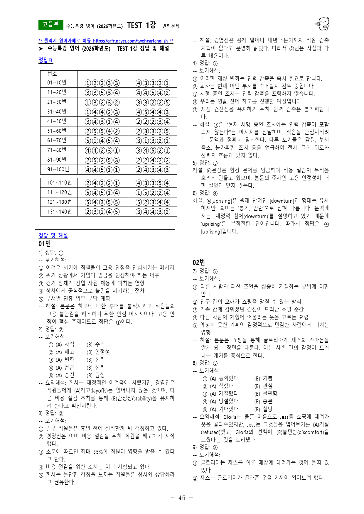 수능특강 영어 (2026학년도) TEST 1강 변형문제_preview_45