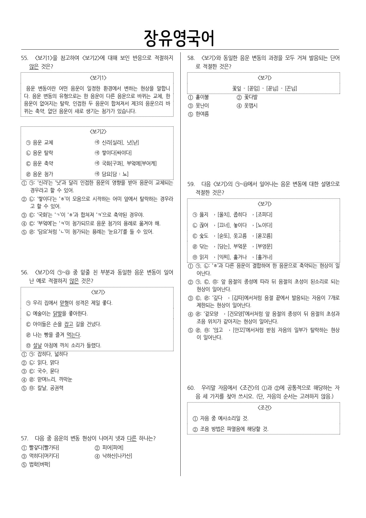 음운의 변동 실전문제_preview_13
