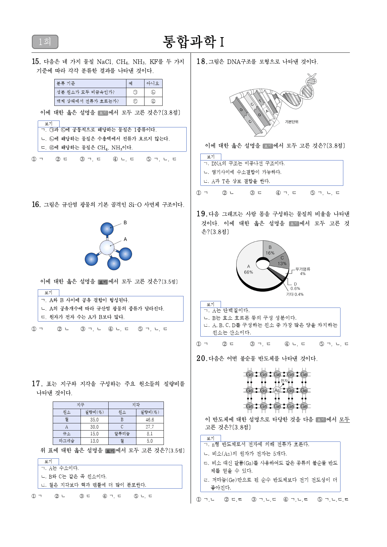 (파이널 모의고사)통합과학1학기 중간고사 대비 모의고사(1,2단원)1회_preview_3