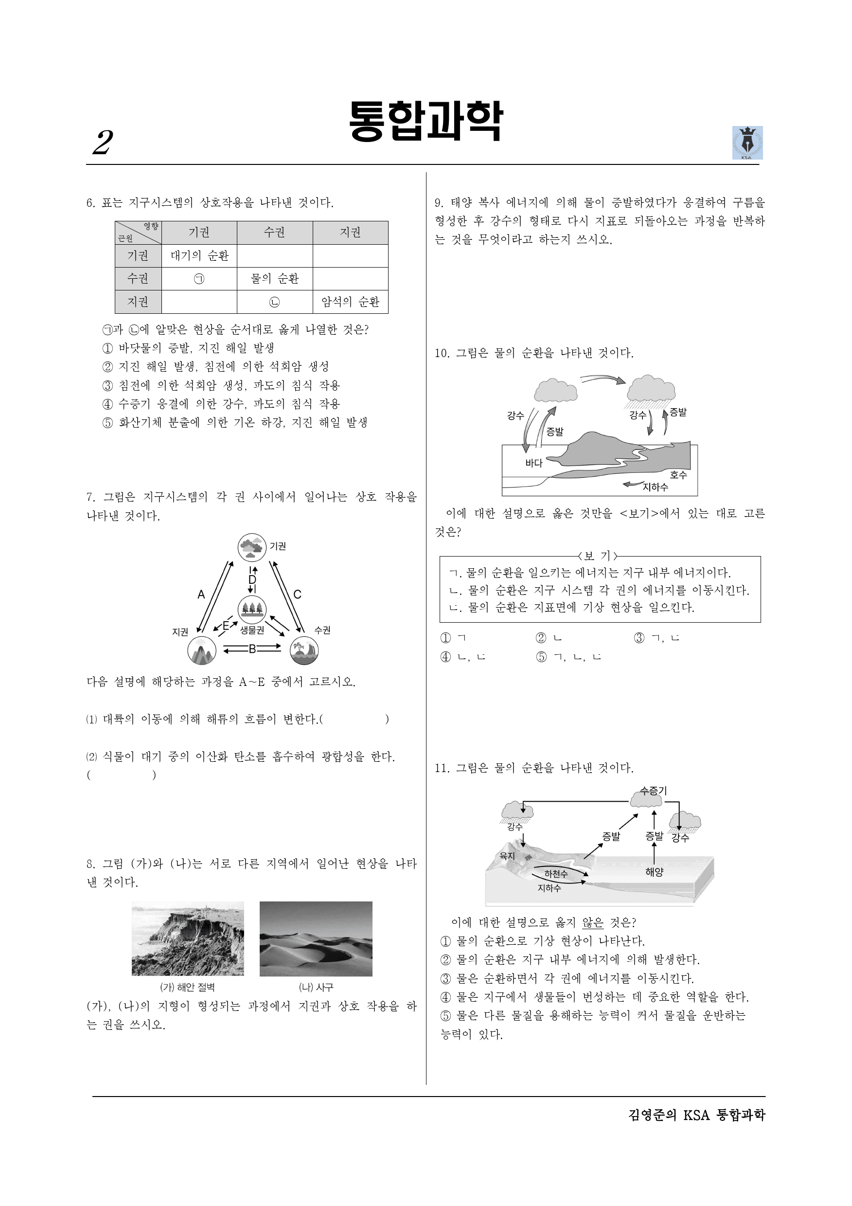 Ⅲ-1-01 지구시스템의 구성과 상호작용_preview_2