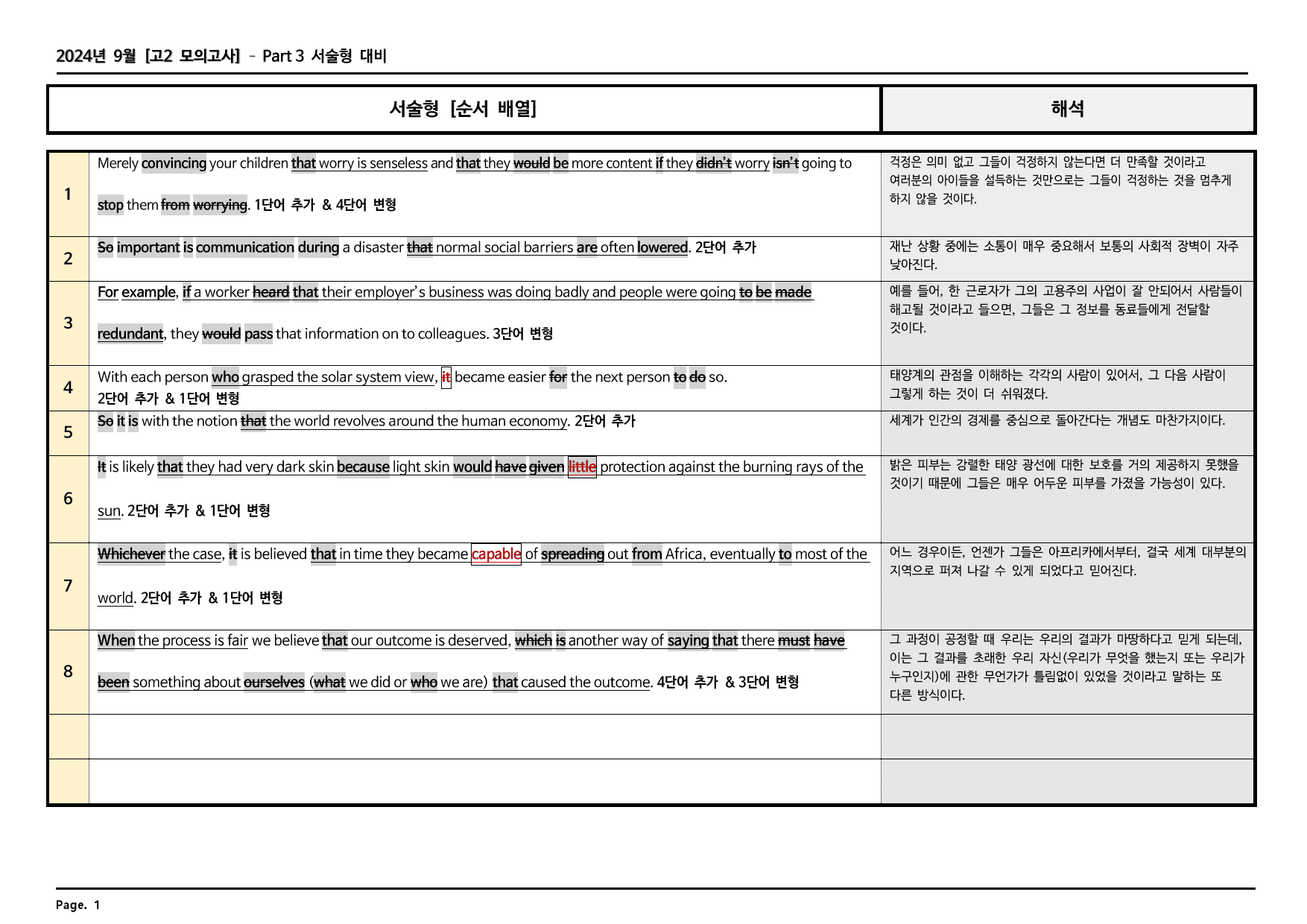 2024년 9월 고2 모의고사 깔끔한 분석과 완벽한 테스트_preview_93